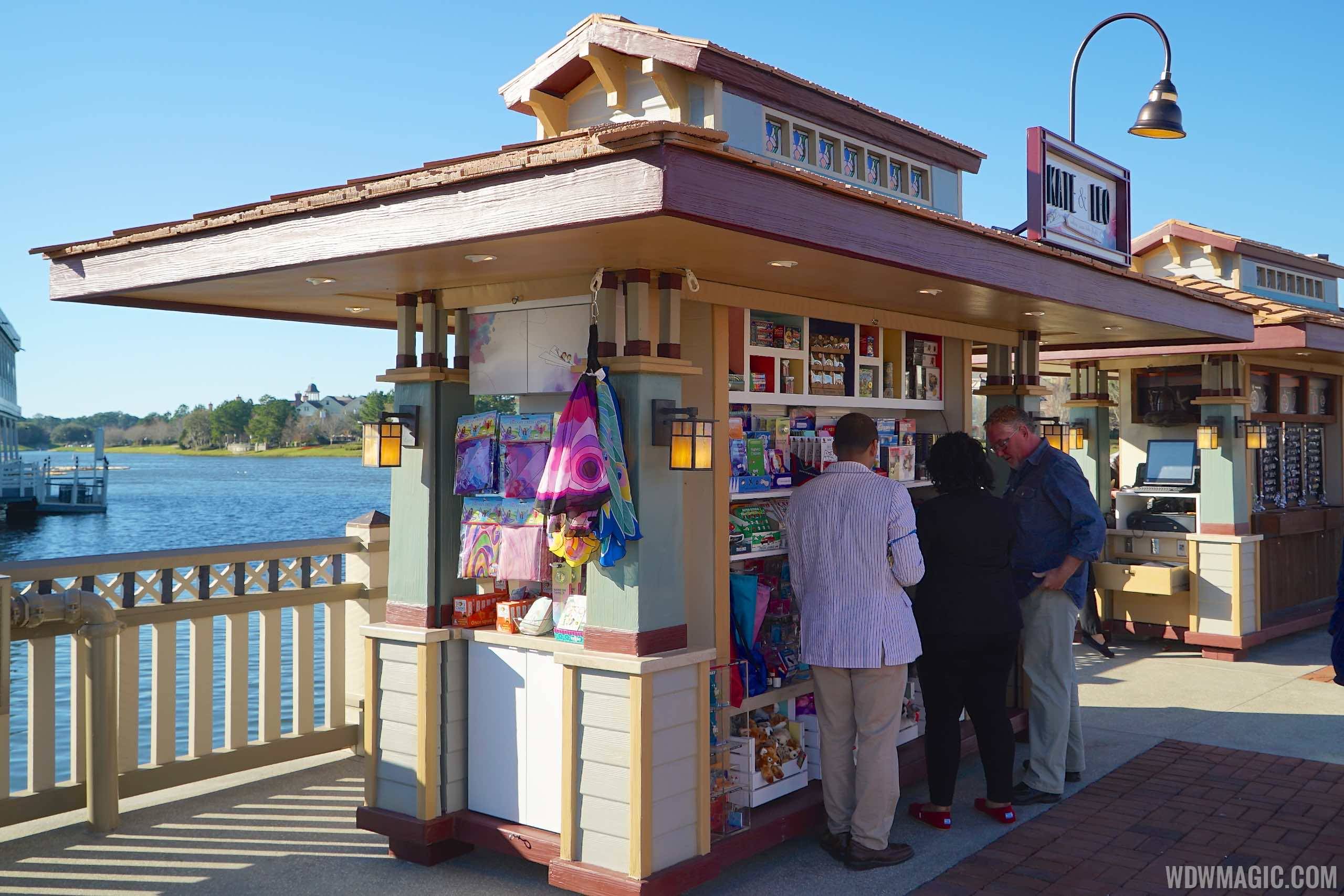 PHOTOS - Four kiosks now open on the Marketplace Causeway at Disney Springs