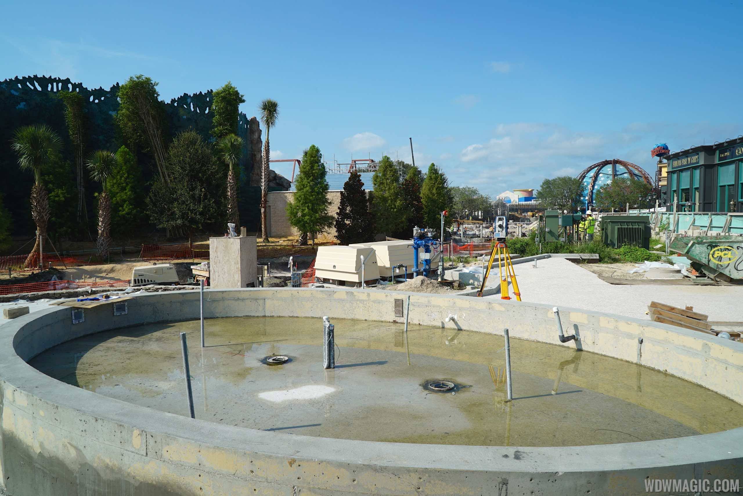 The Springs construction
