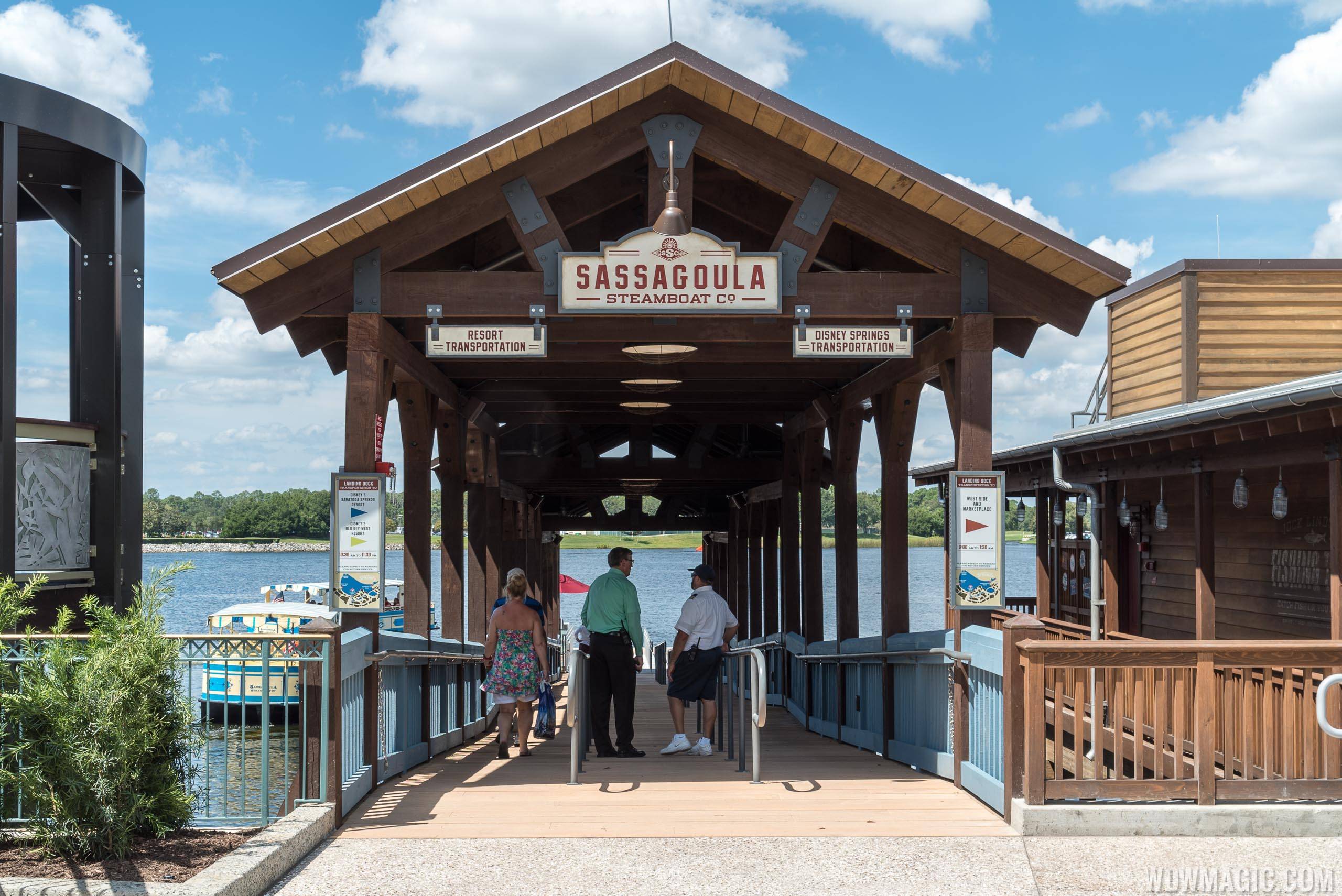 PHOTOS - Sassagoula River Cruise boat dock opens at The Landing in Disney Springs