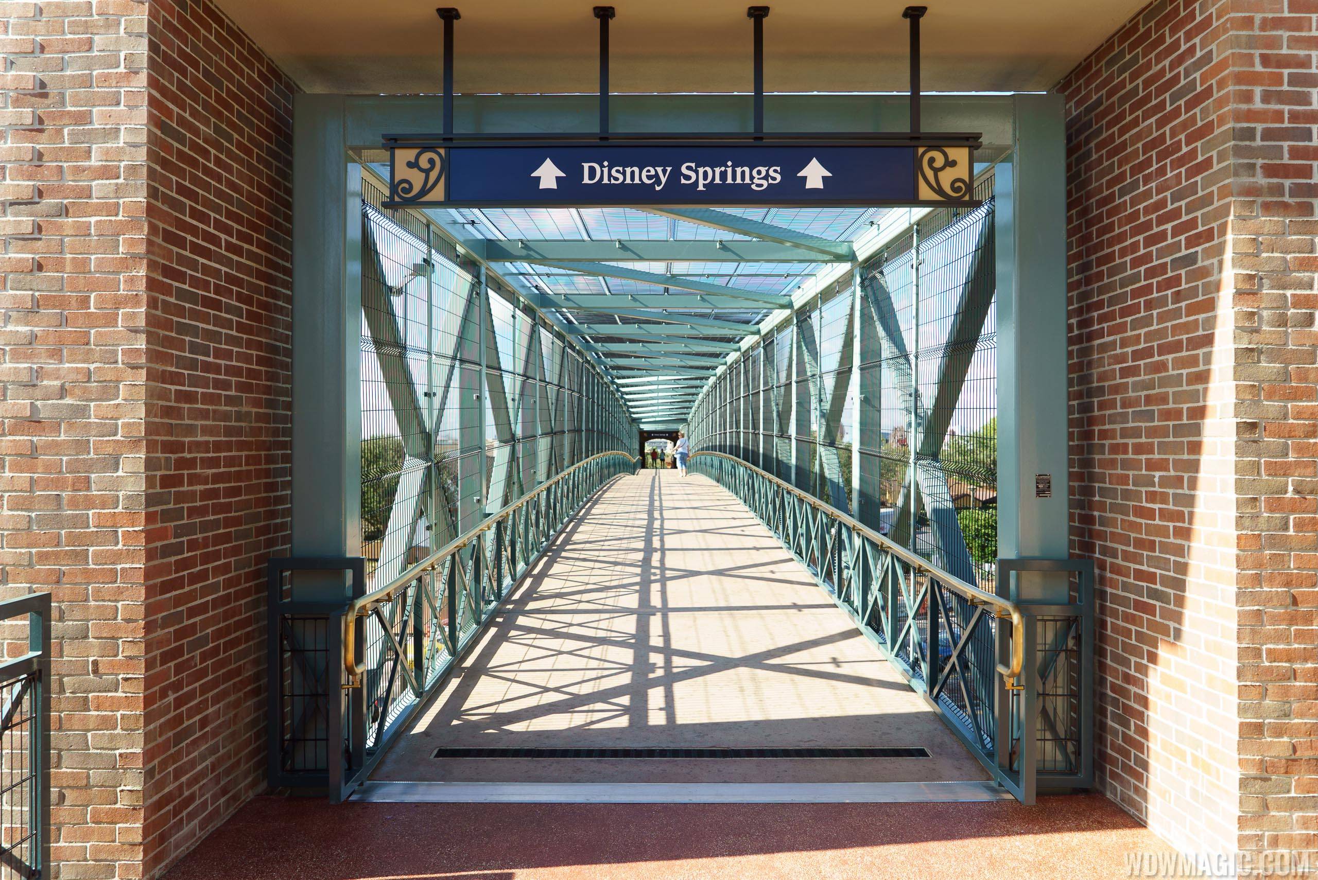 Walkway towards Disney Springs