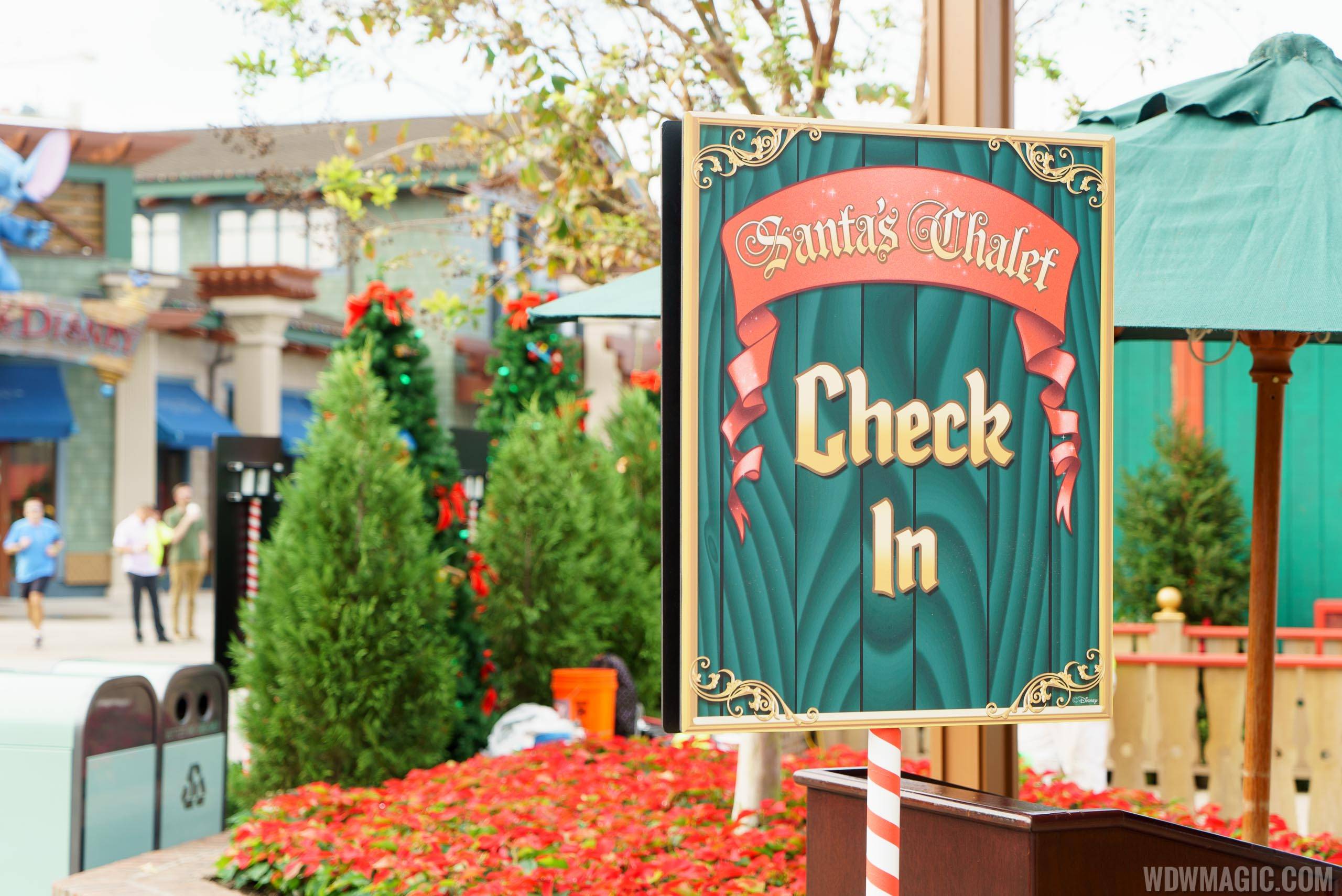 Santa's Chalet at Disney Springs