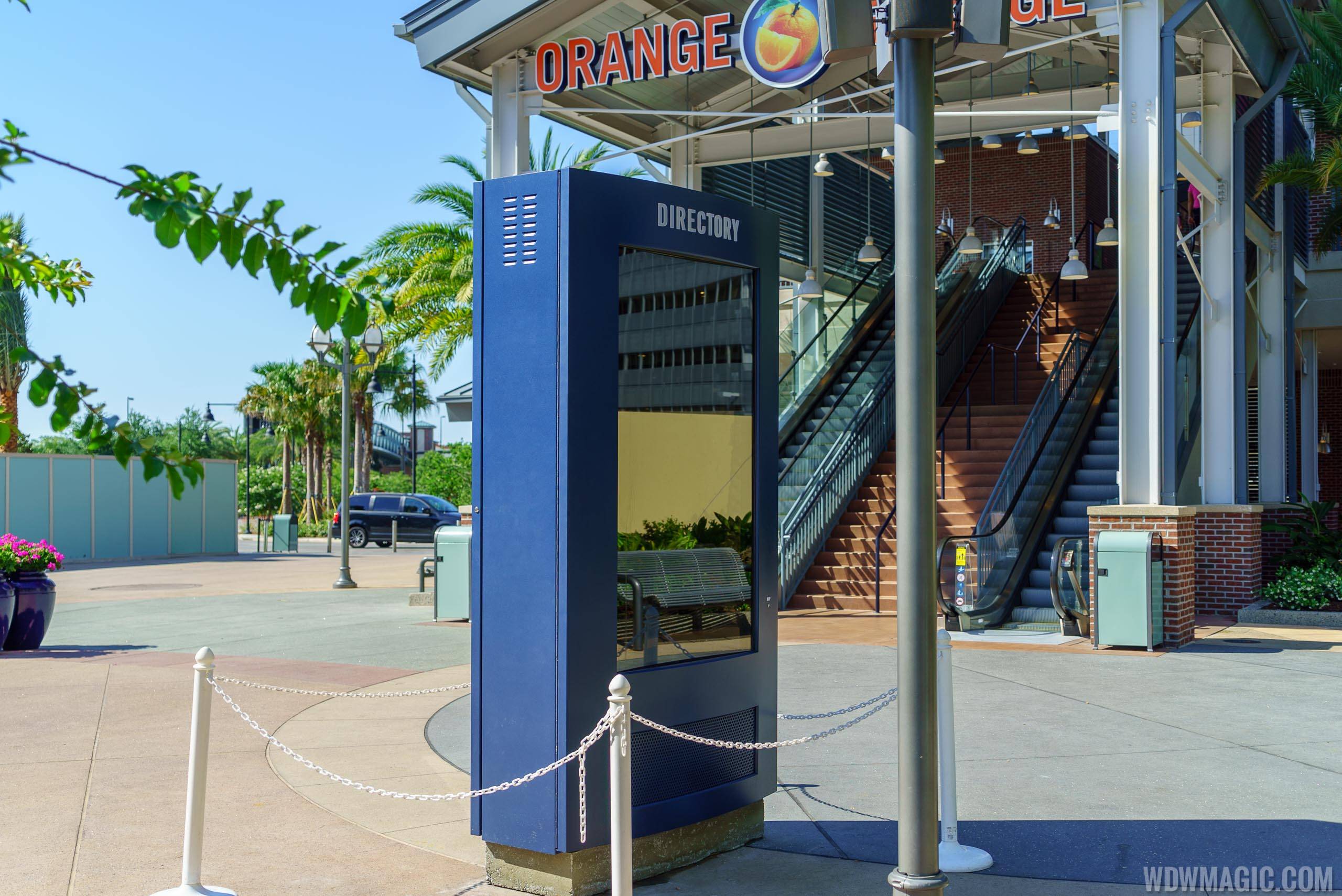 Disney Springs electronic directory
