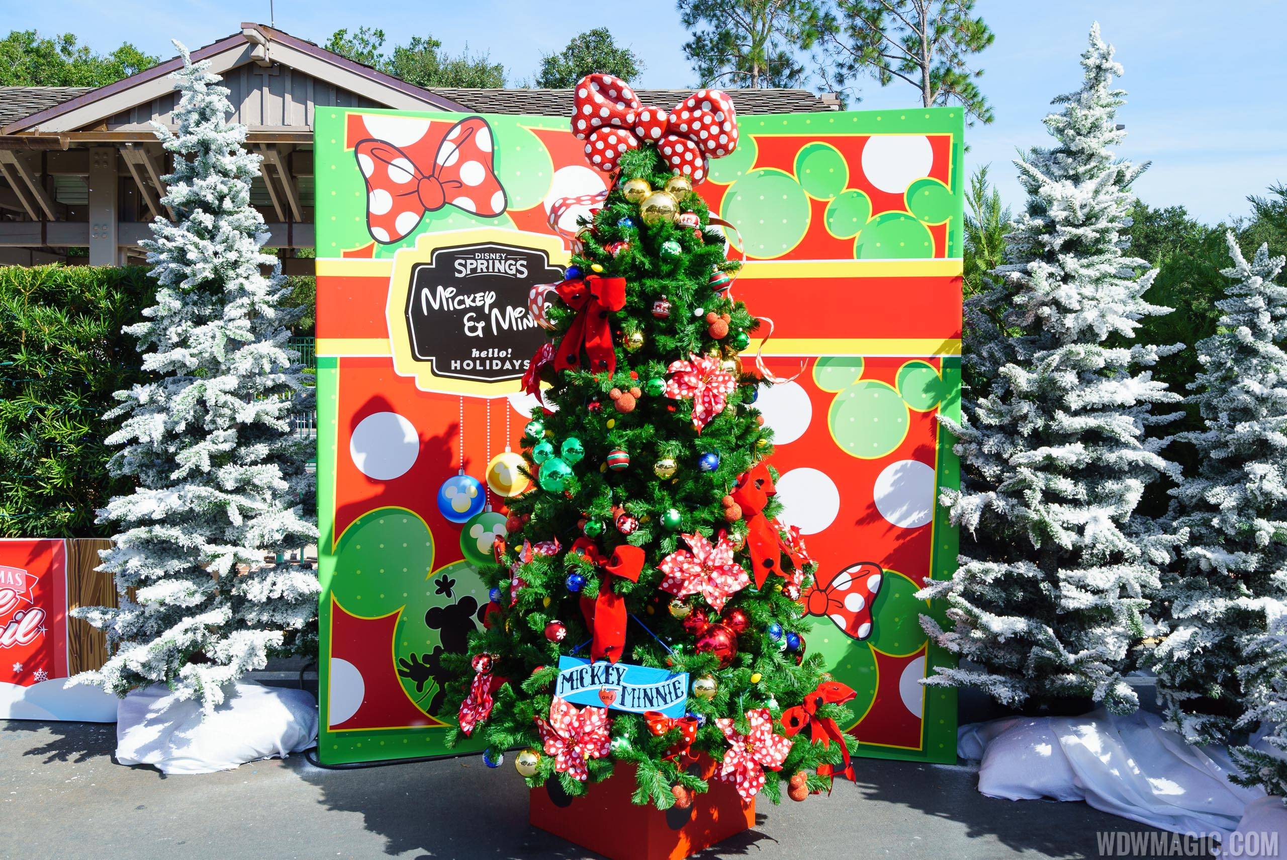 Mickey and Minnie Christmas Tree