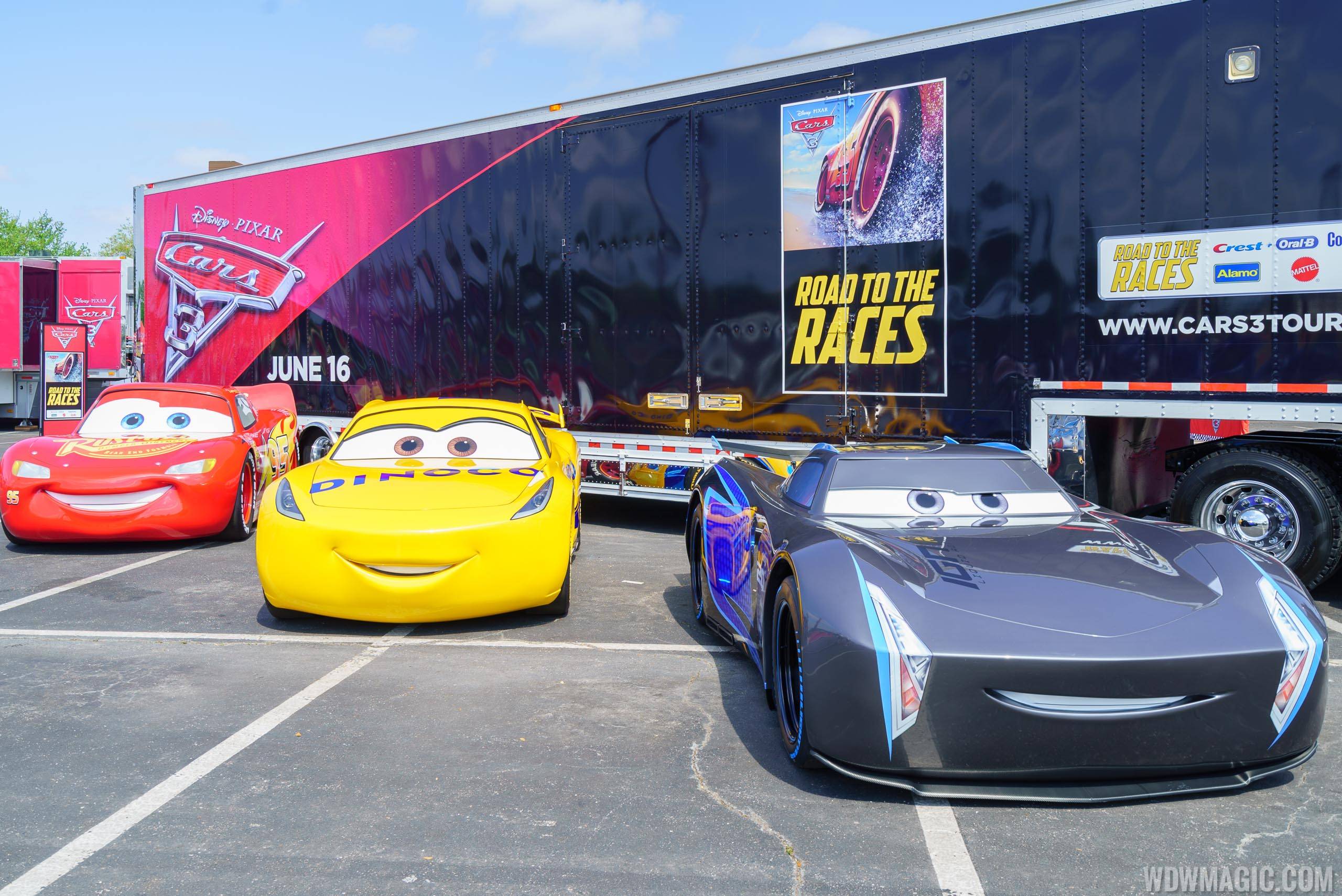Cars 3 Road to the Races at Disney Springs