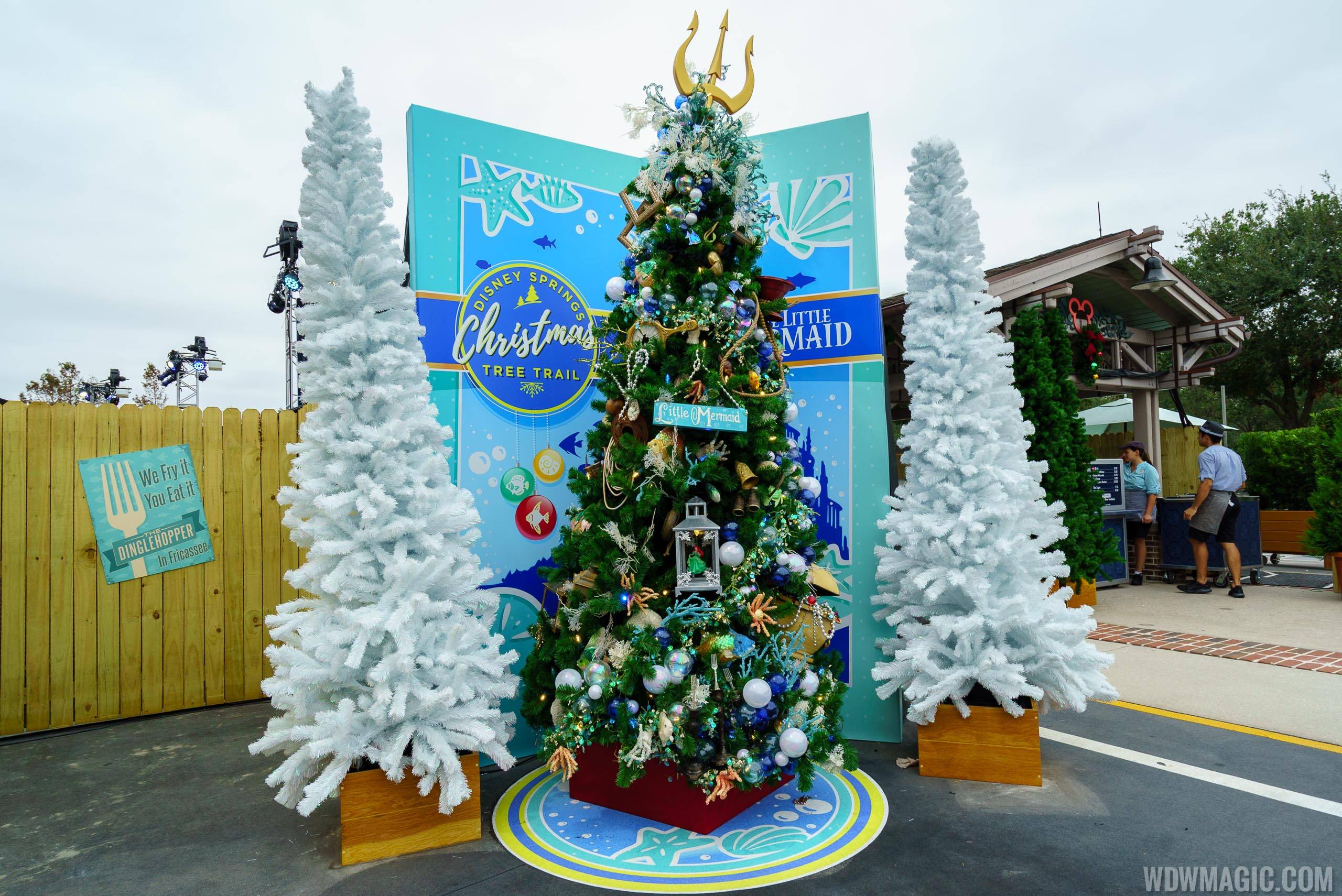Disney Springs Christmas Tree Trail 2017