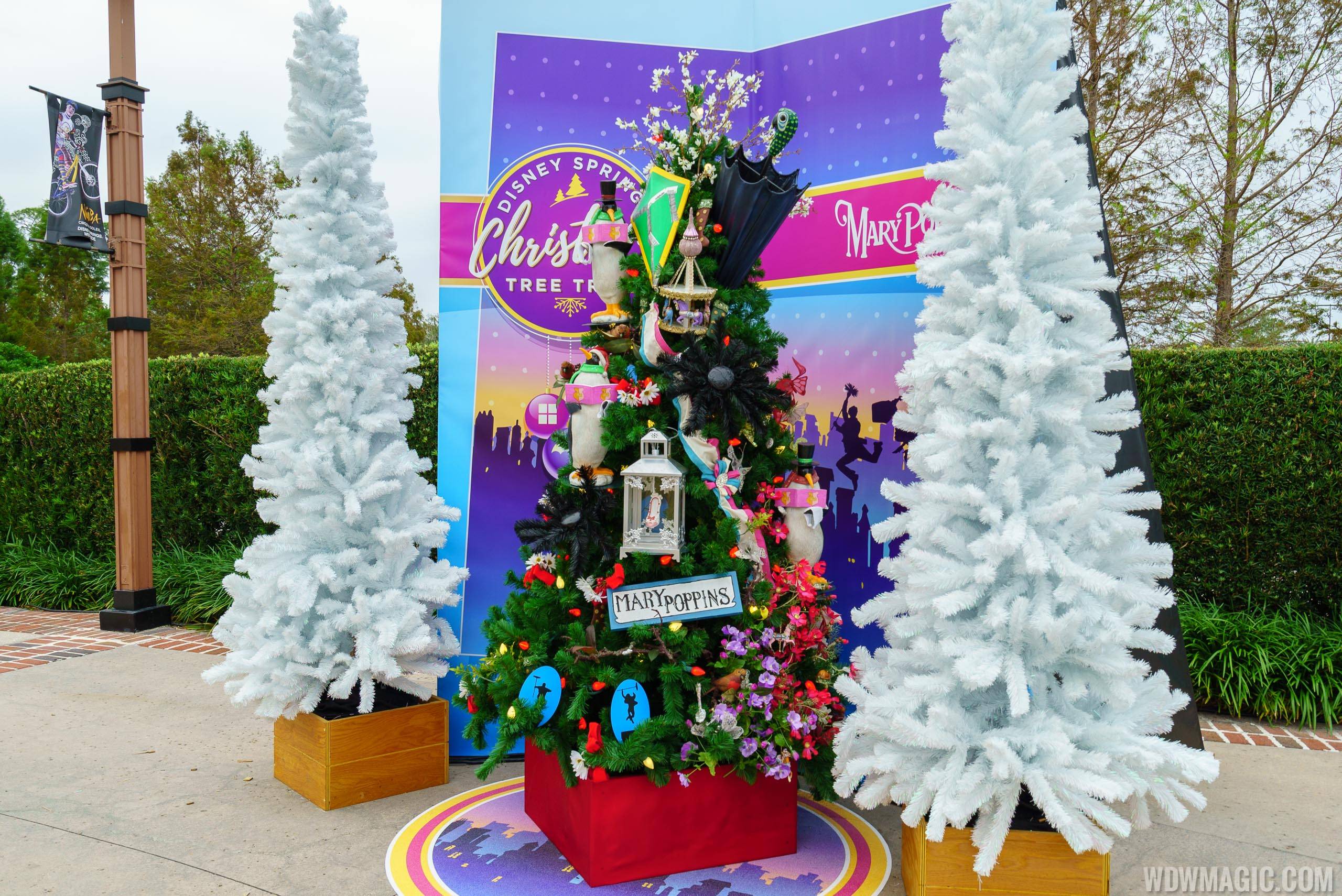 Disney Springs Christmas Tree Trail 2017