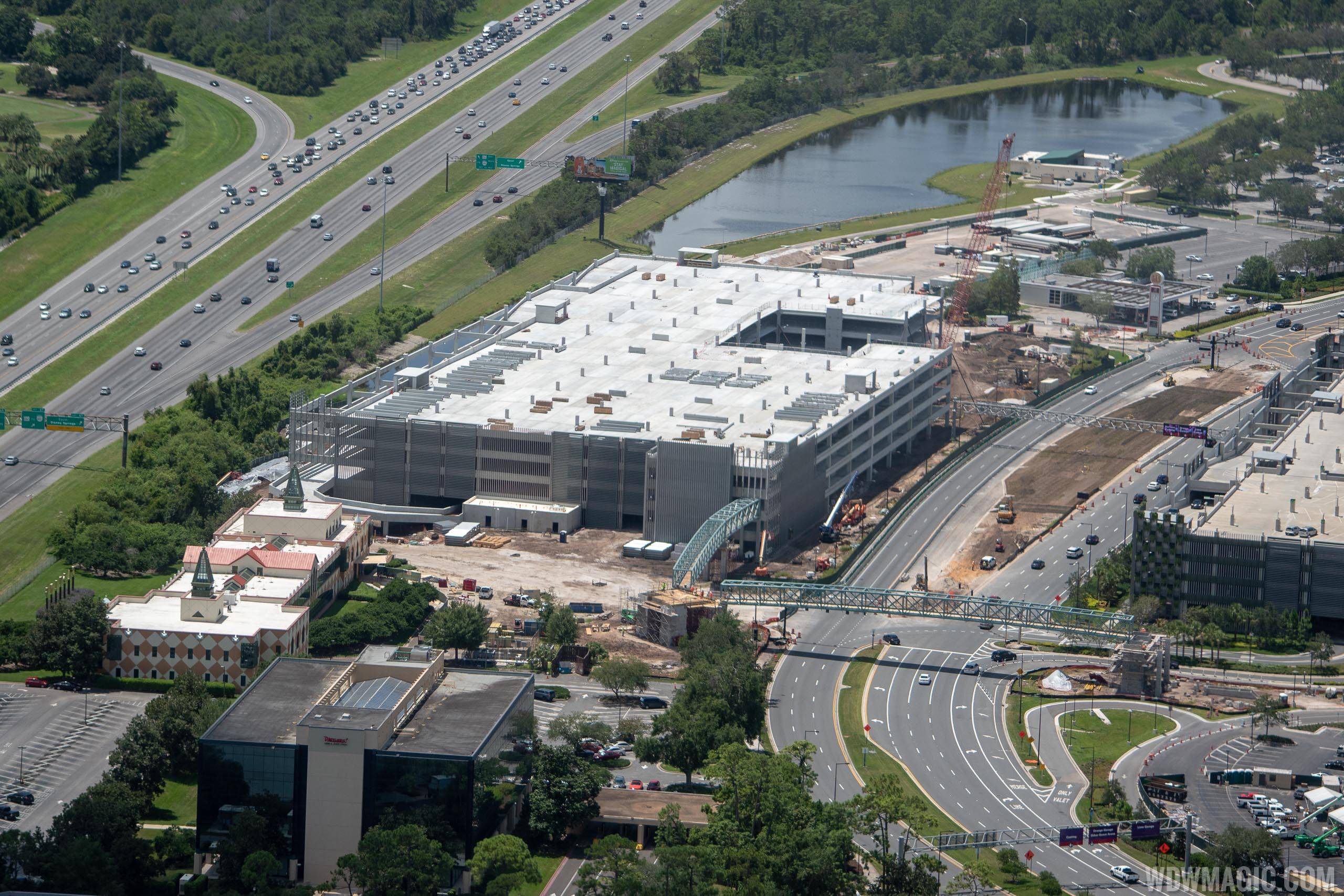 PHOTOS - Third parking garage at Disney Springs nears completion