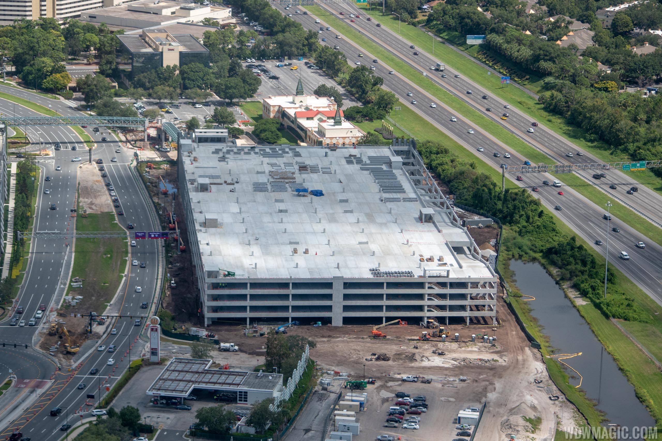 Disney Springs third parking lot construction - September 2018
