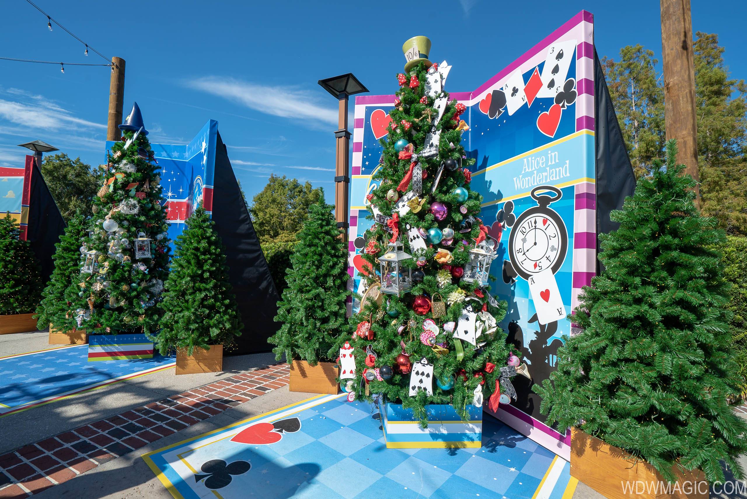 PHOTOS - Disney Springs Christmas Tree Trail and Santa's Chalet now open