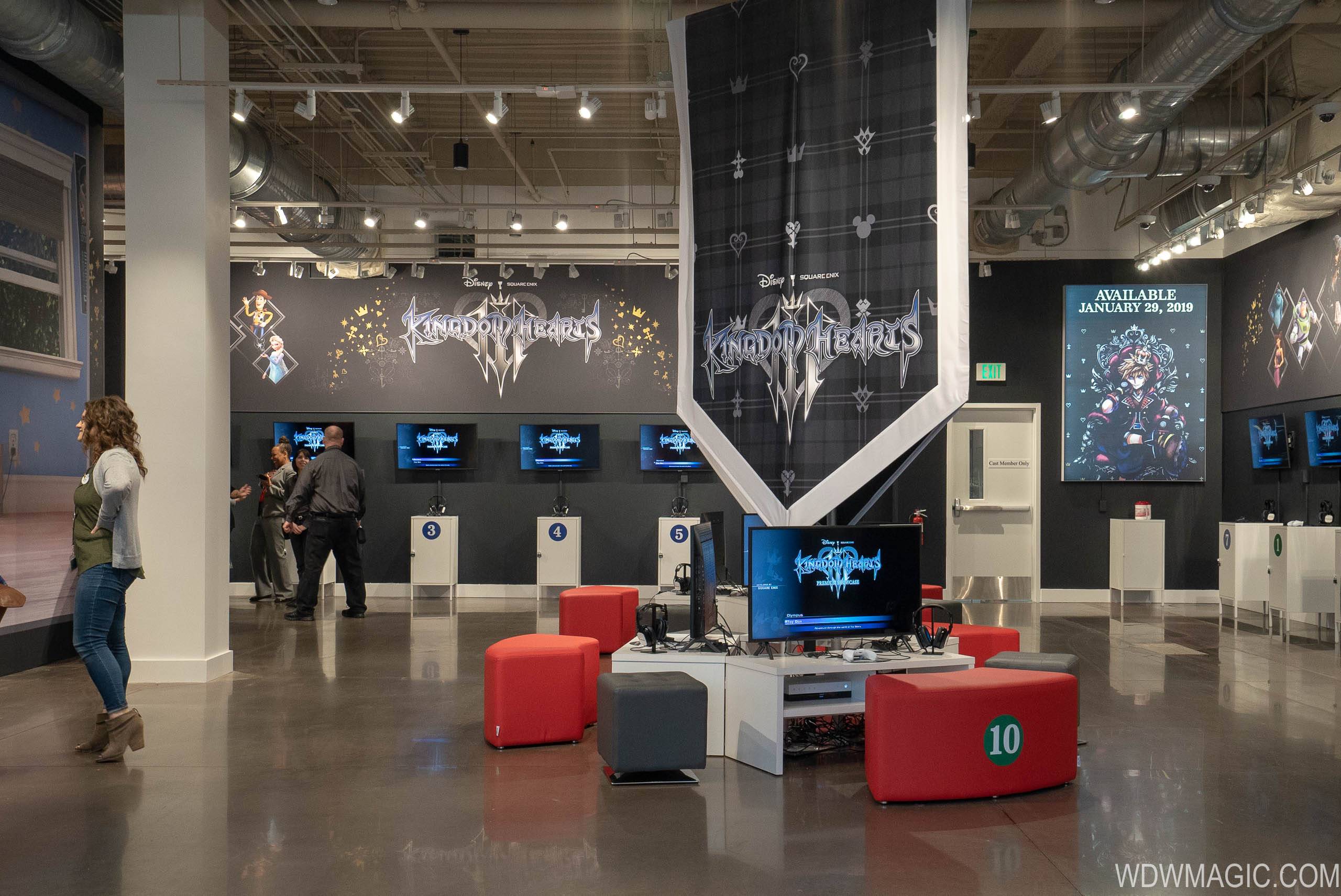Kingdom Hearts III preview at Disney Springs