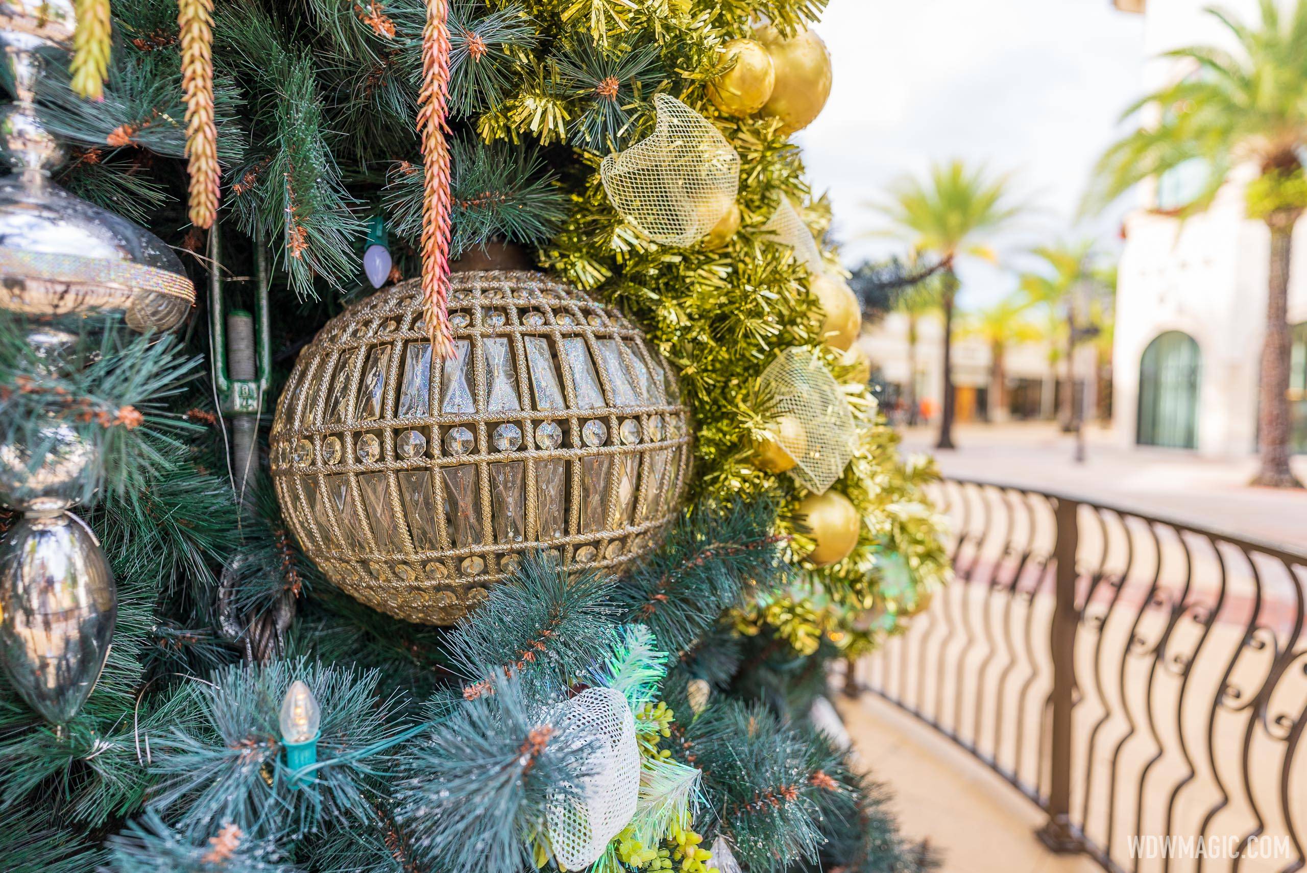 Disney Springs Christmas holiday decor 2021