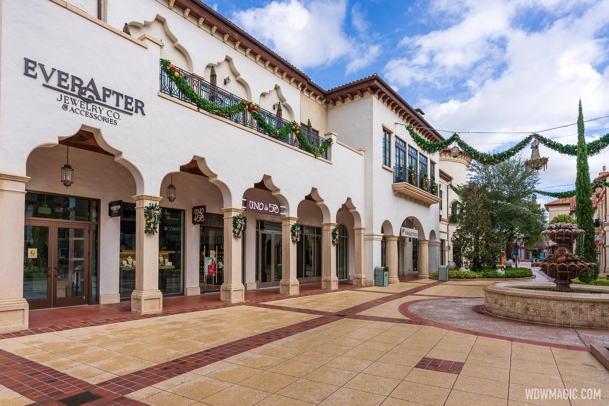 Fitness classes at Disney Springs will take place in the Town Center 