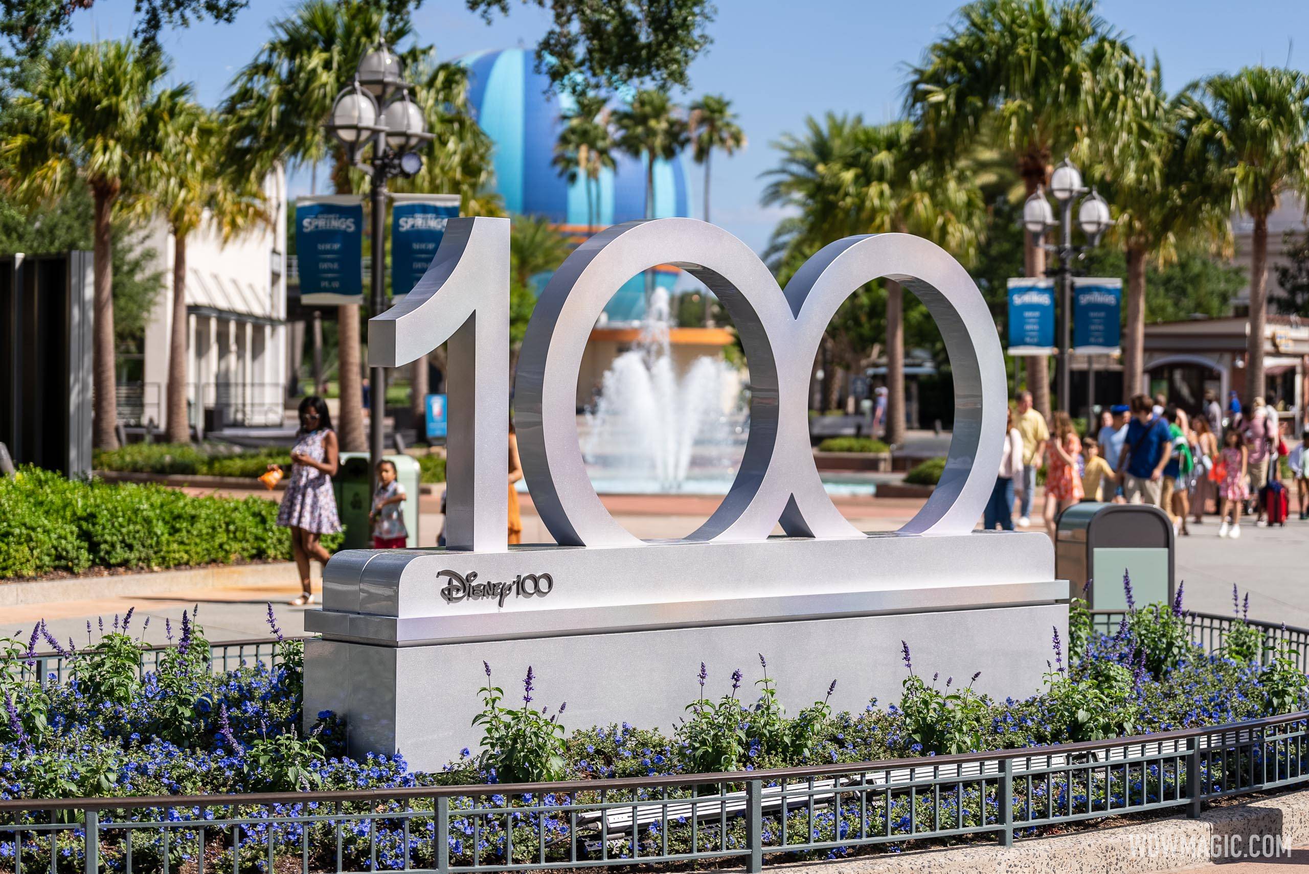 Platinum Disney100 photo op arrives at Disney Springs
