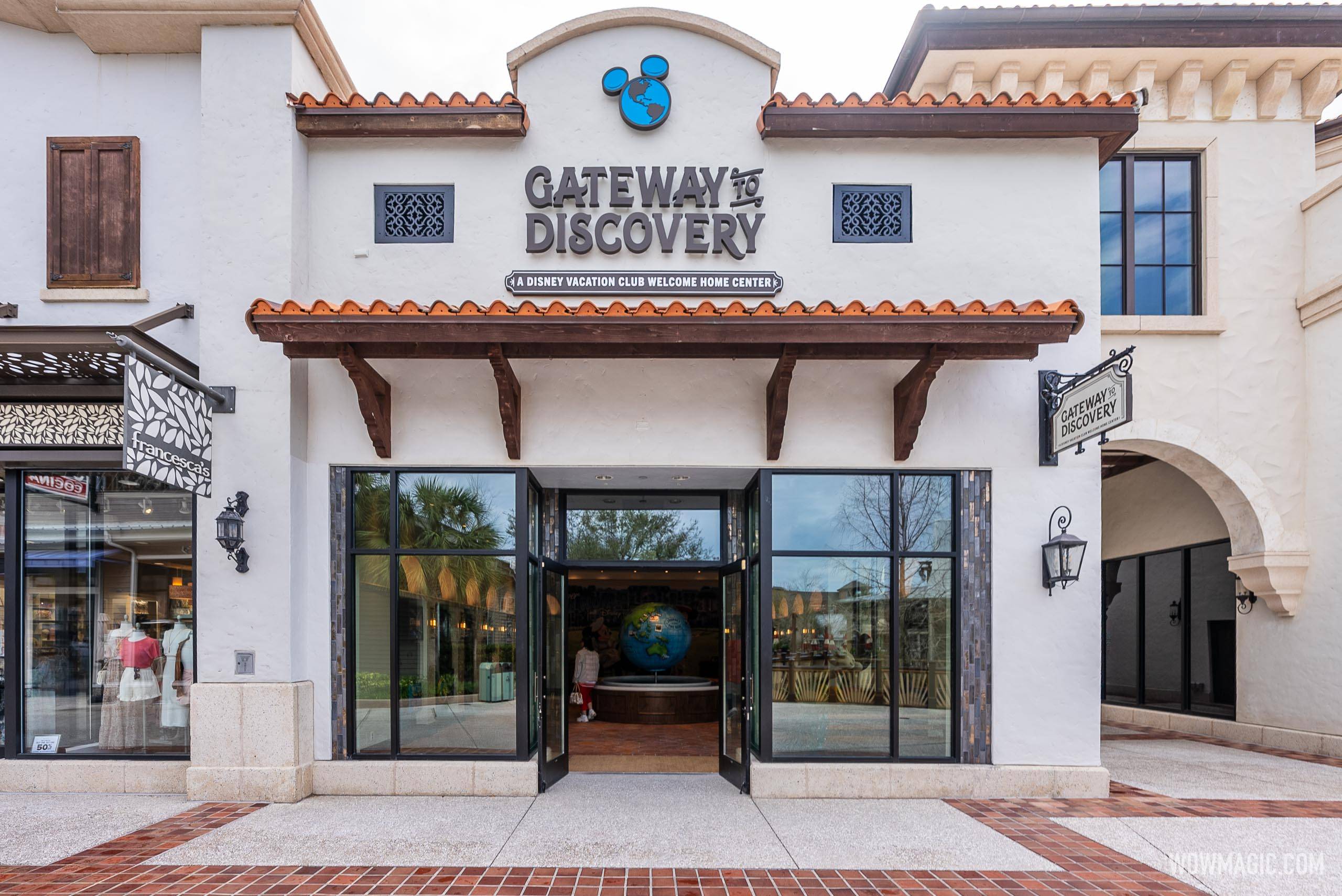 Gateway to Discovery DVC Welcome Center at Disney Springs