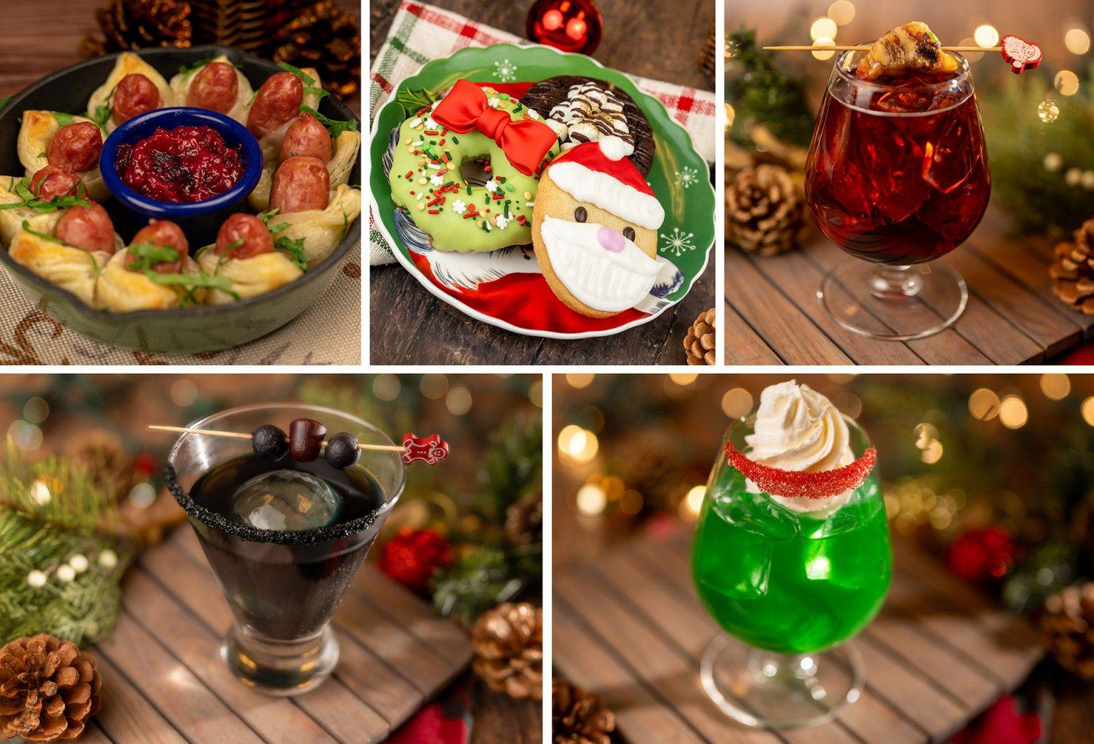 2024 Holiday Treats at Disney Springs , Hotels, Animal Kingdom and Hollywood Studios