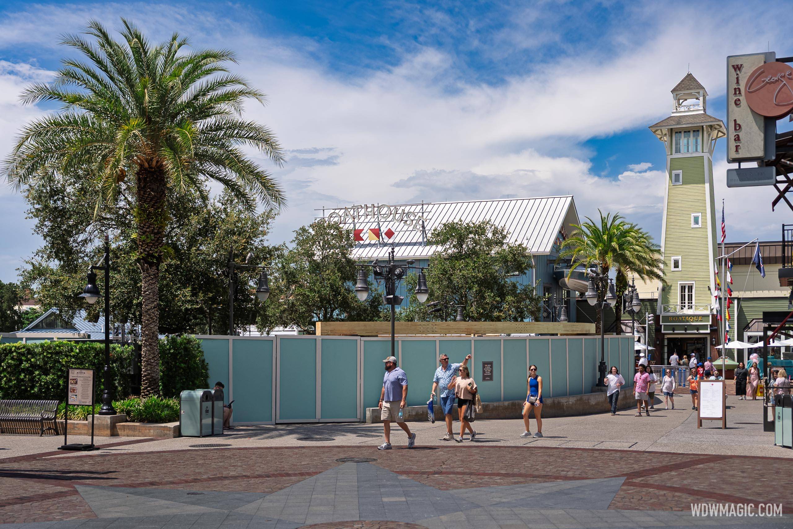 Construction Progress at Waterview Park, Disney Springs — June 2026
