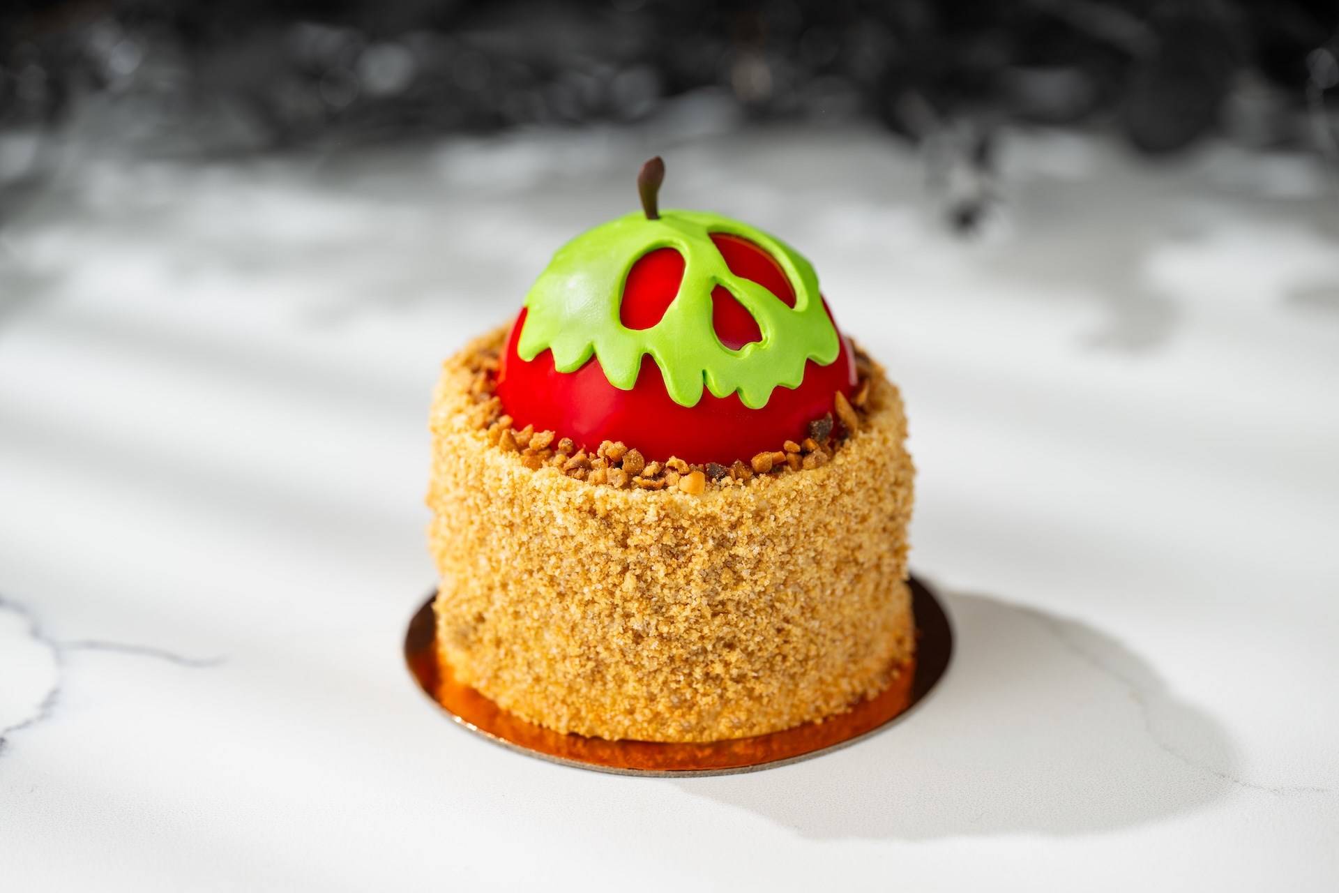 Apple Cheesecake Vanilla Cheesecake Apple Compote Apple Caramel Ganache and Spic