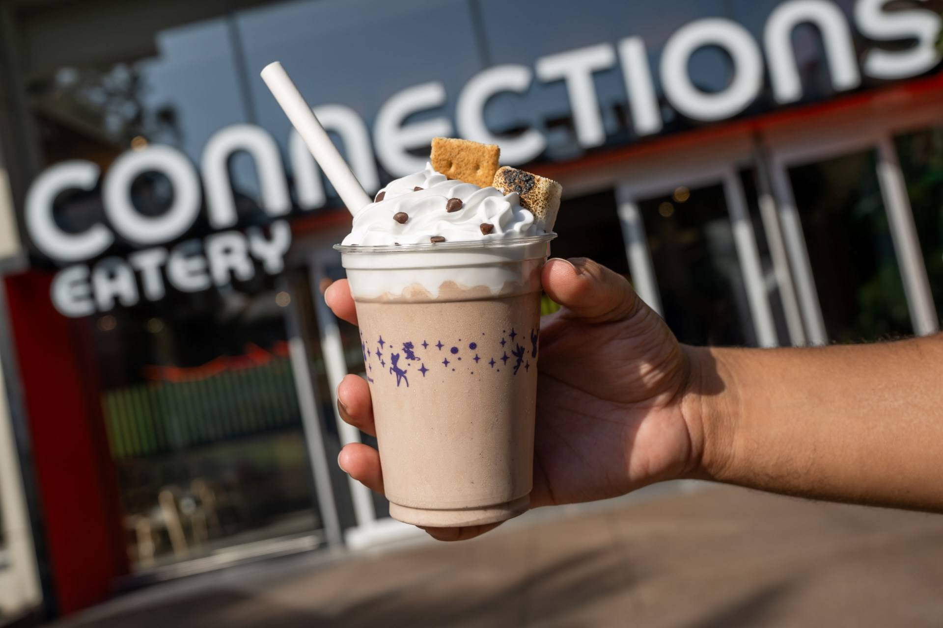 S Mores Gelato Milkshake