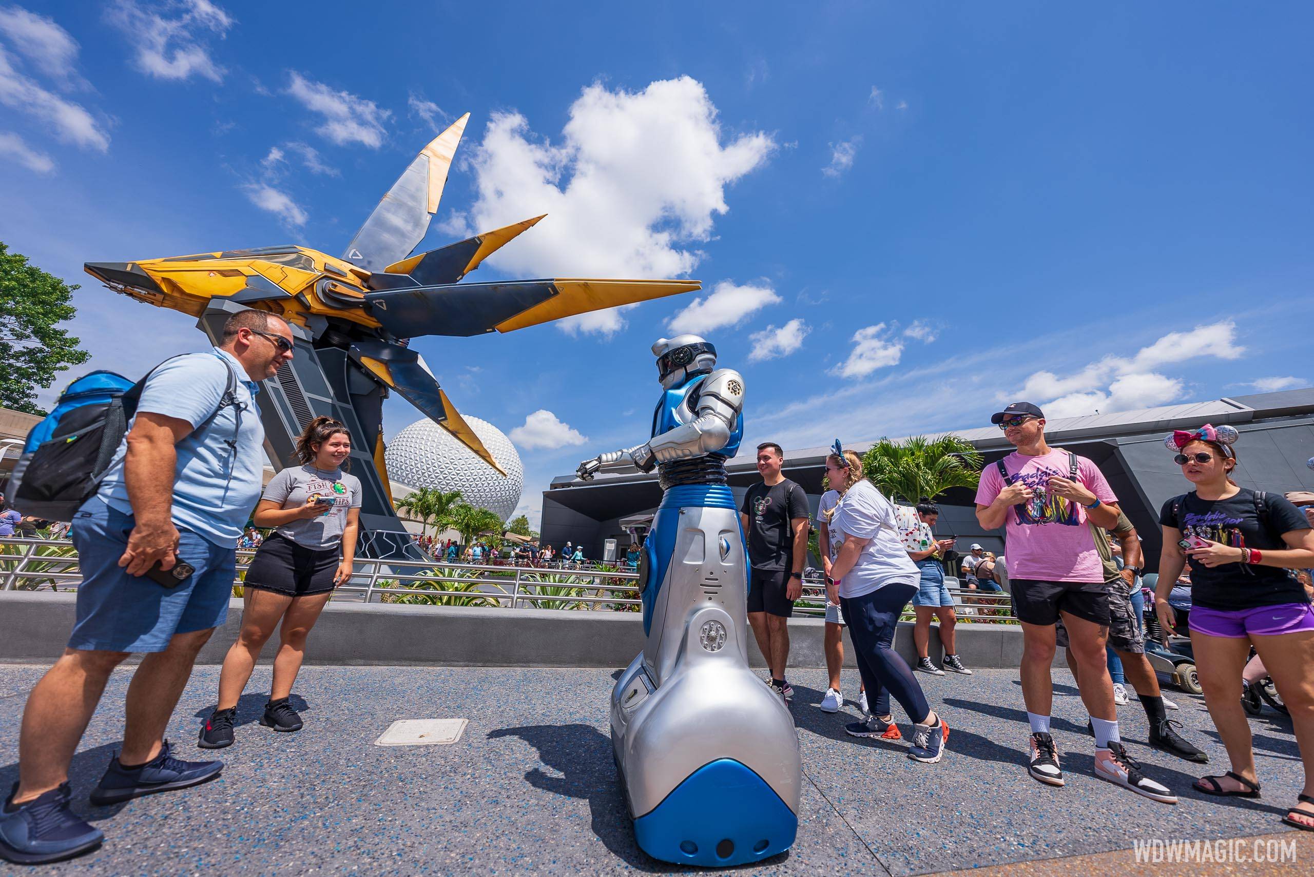 iCan Showbot debuts at EPCOT for the opening of Guardians of the Galaxy Cosmic Rewind