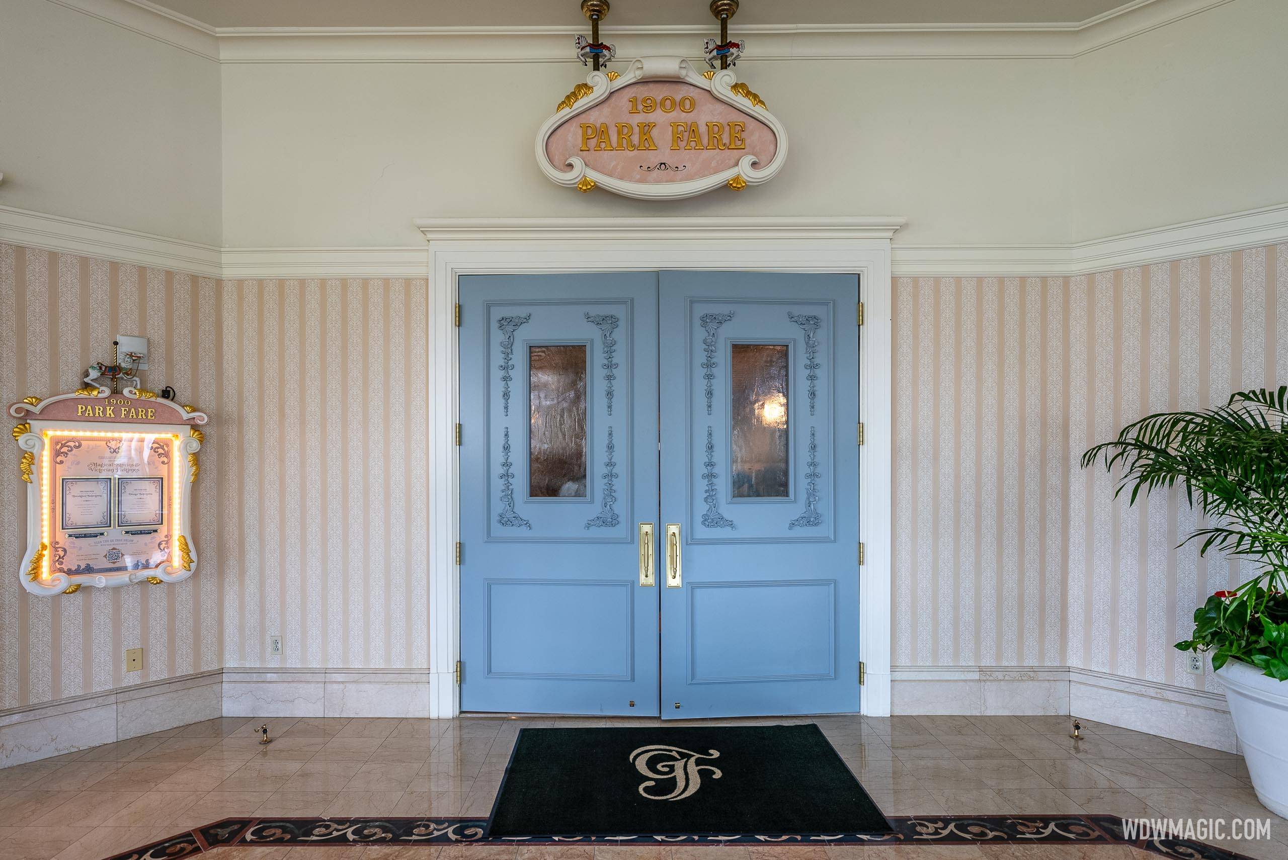 1900 Park Fare at Disney's Grand Floridian Resort