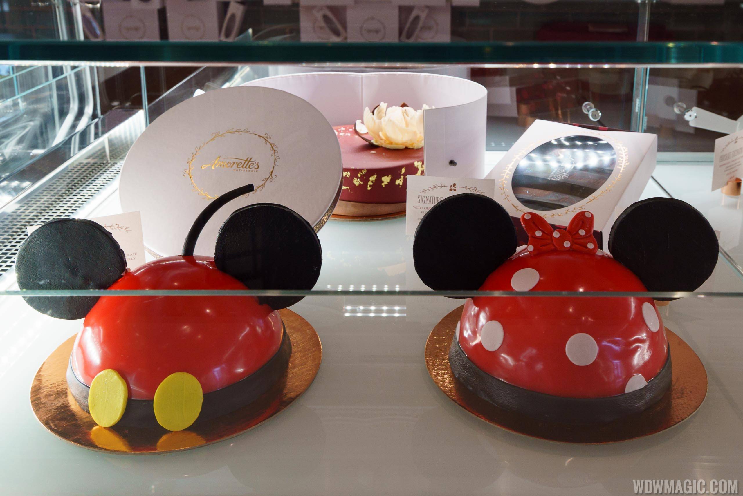 Amorette's Patisserie - Mickey and Minnie Dome Cakes