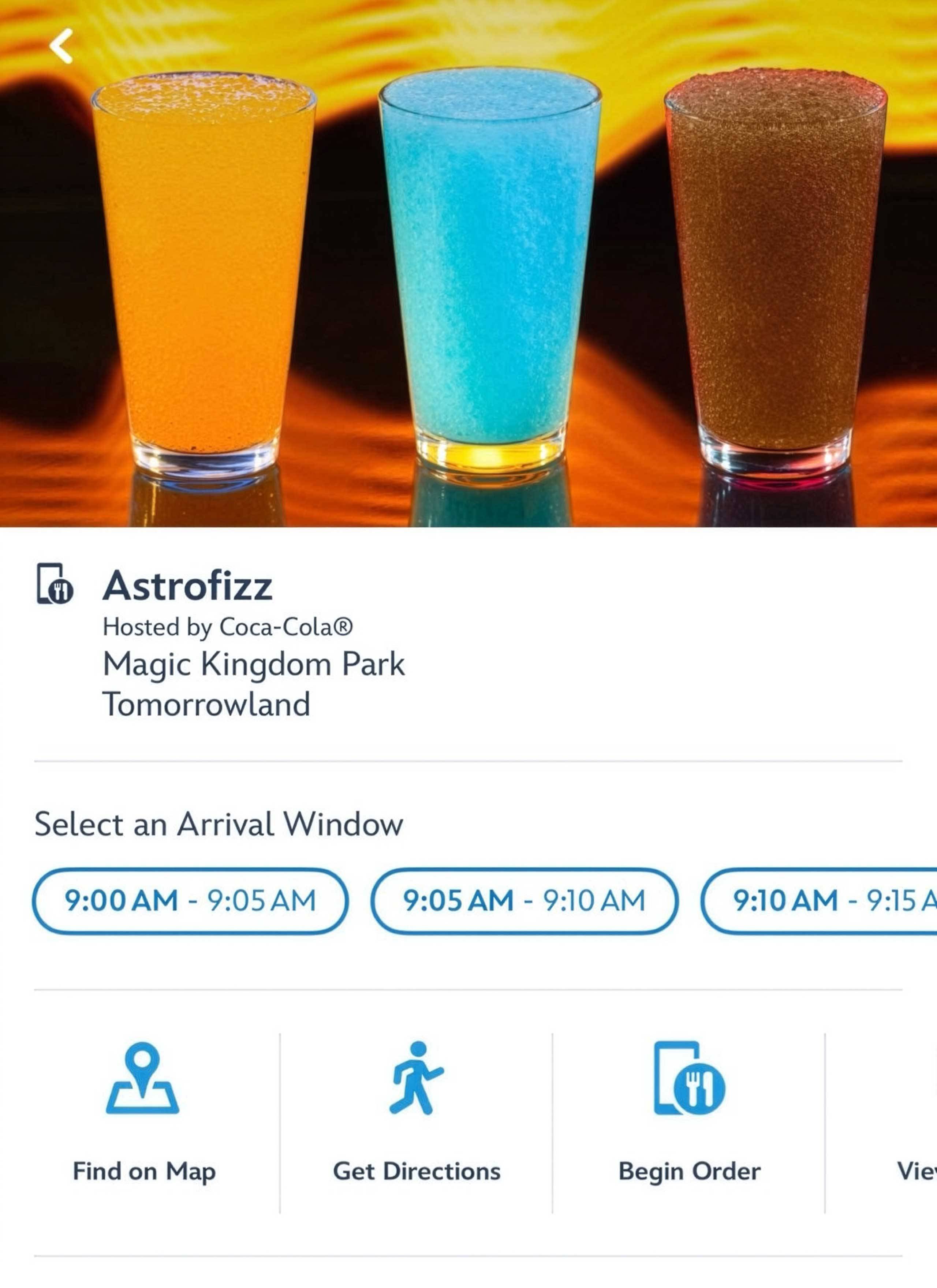 Astrofizz at Magic Kingdom: Mobile Order Now Live