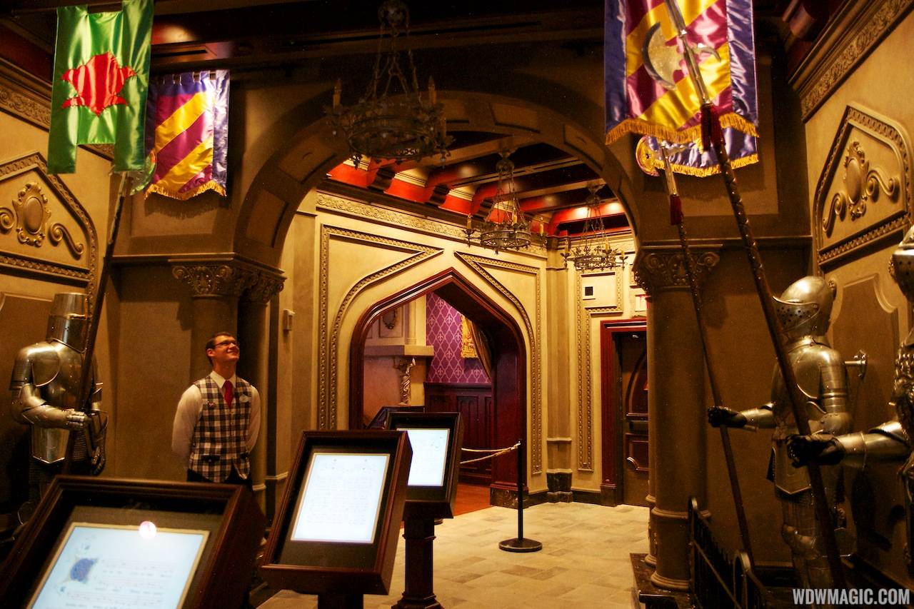 PHOTOS - A tour inside Be Our Guest Restaurant's Parlor Room, West Wing, Rose Gallery and Ballroom