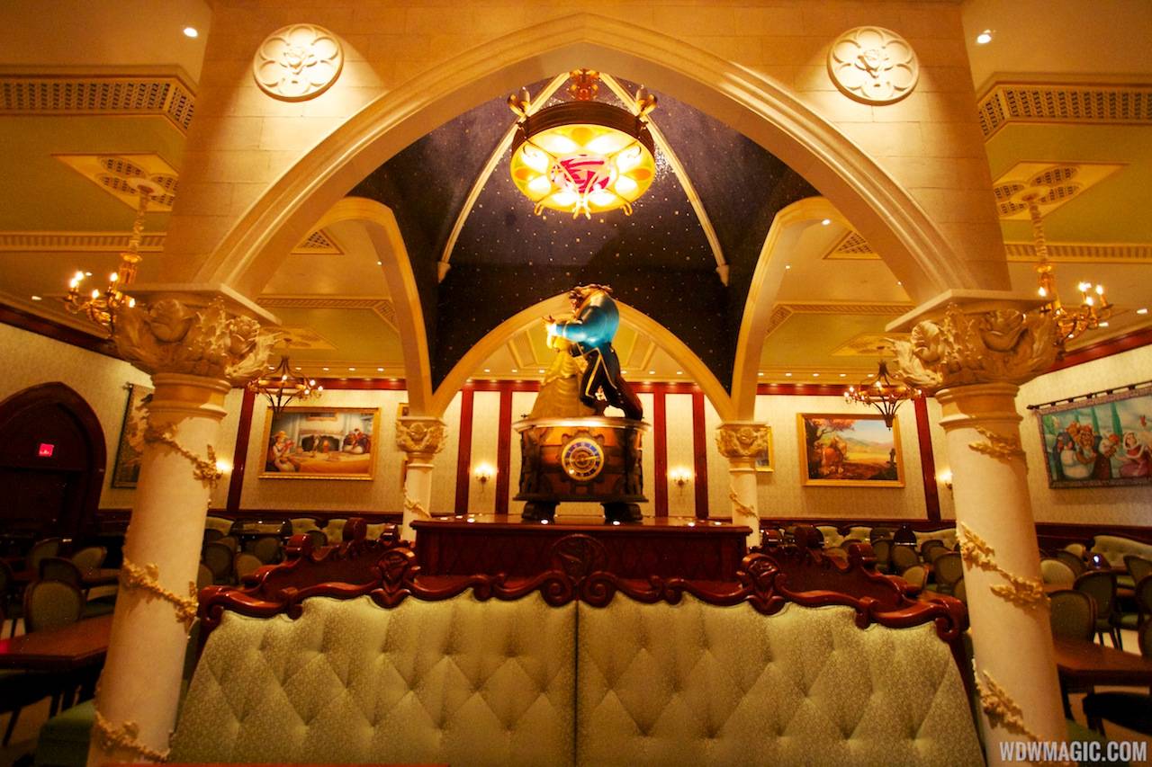 Inside Be Our Guest Restaurant Dining Rooms Photo 16 Of 19