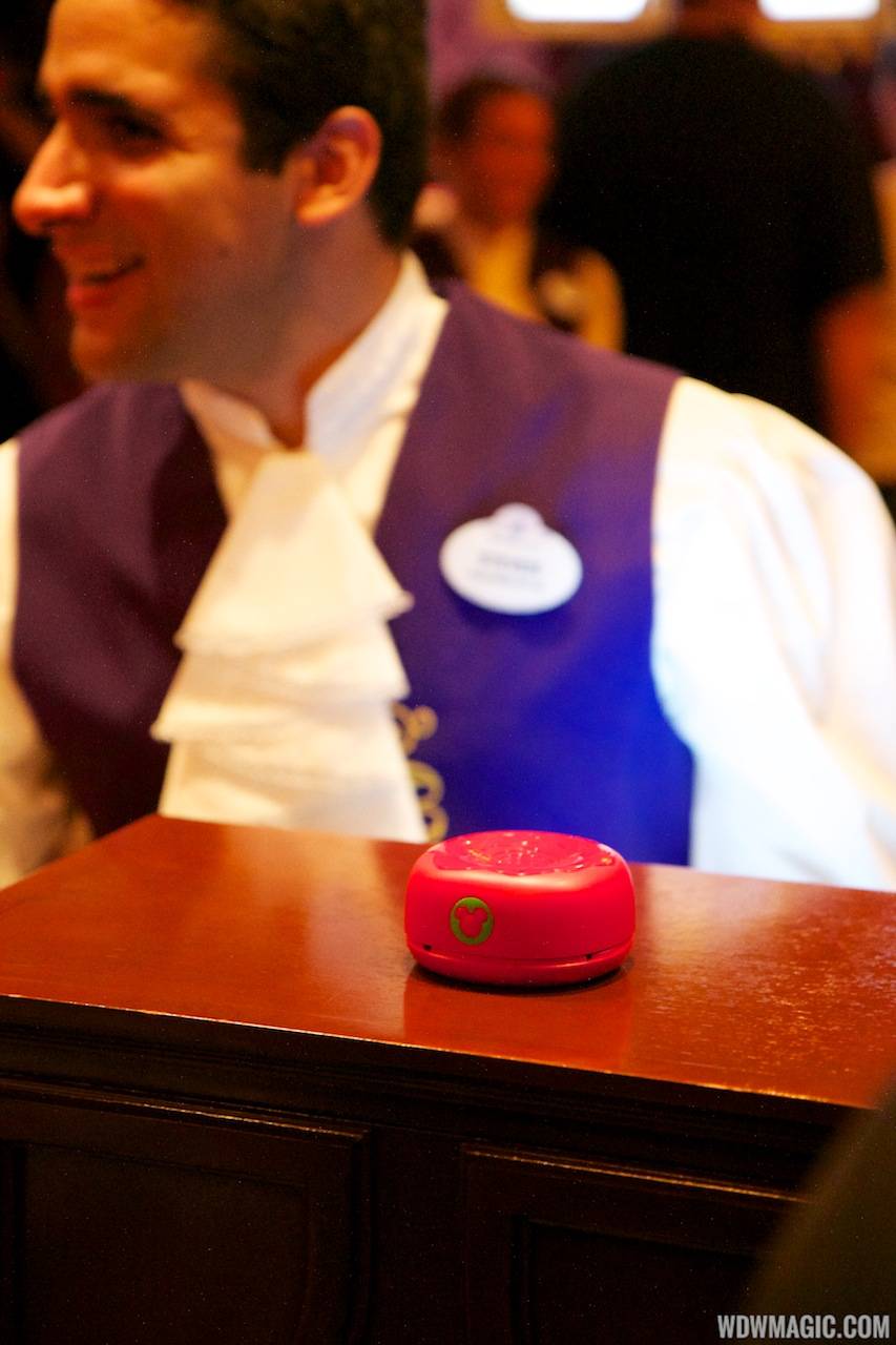 Be Our Guest Restaurant lunch - The 'Magic Rose" RFID