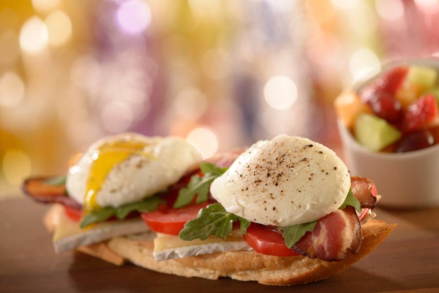 Be Our Guest breakfast menu items