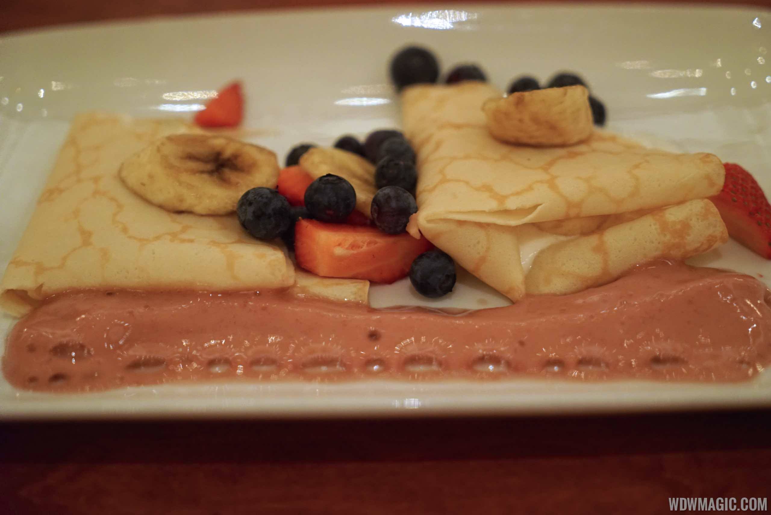 Be Our Guest Restaurant Breakfast - Crepes