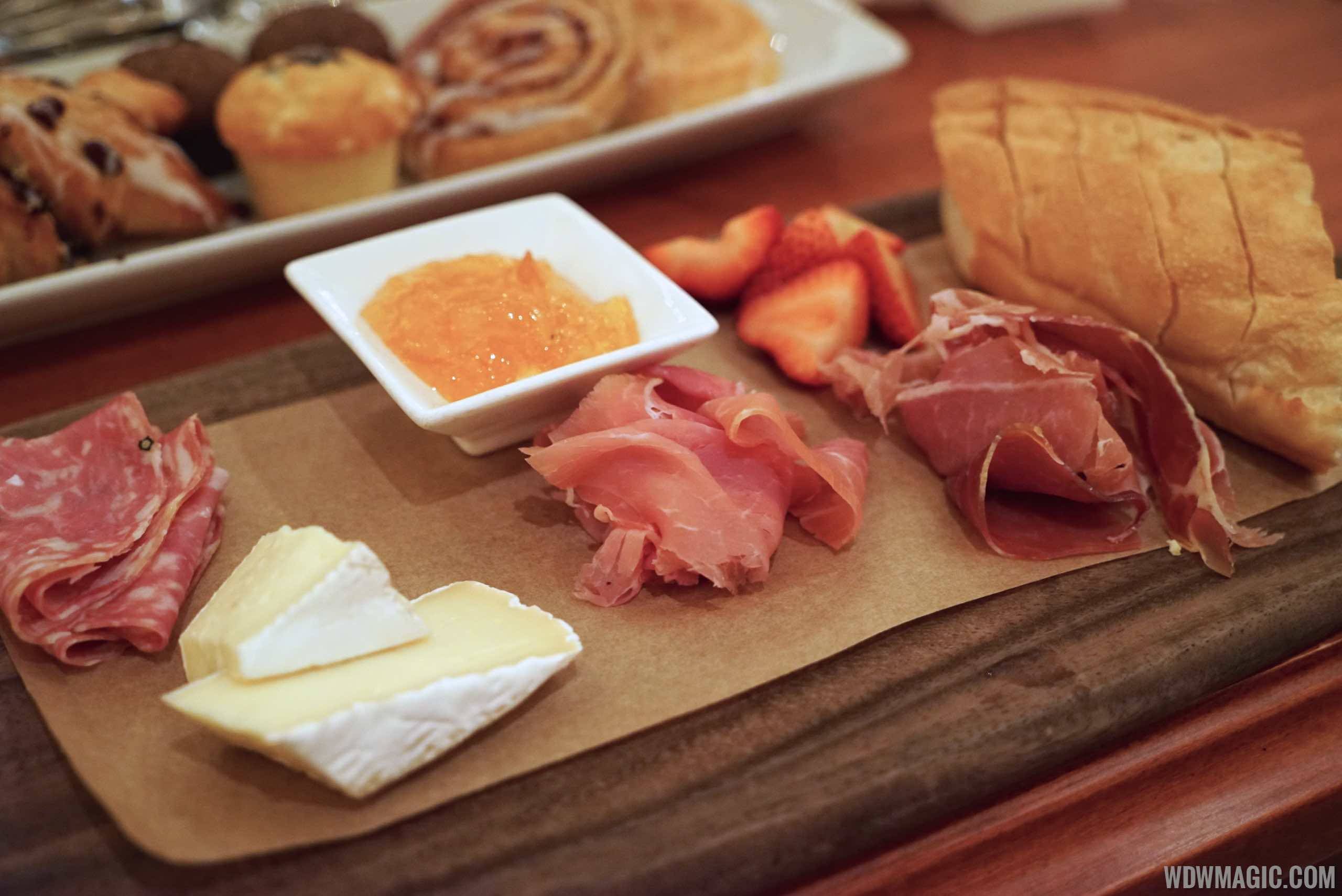 Be Our Guest Restaurant Breakfast - Assorted Meats and Cheese