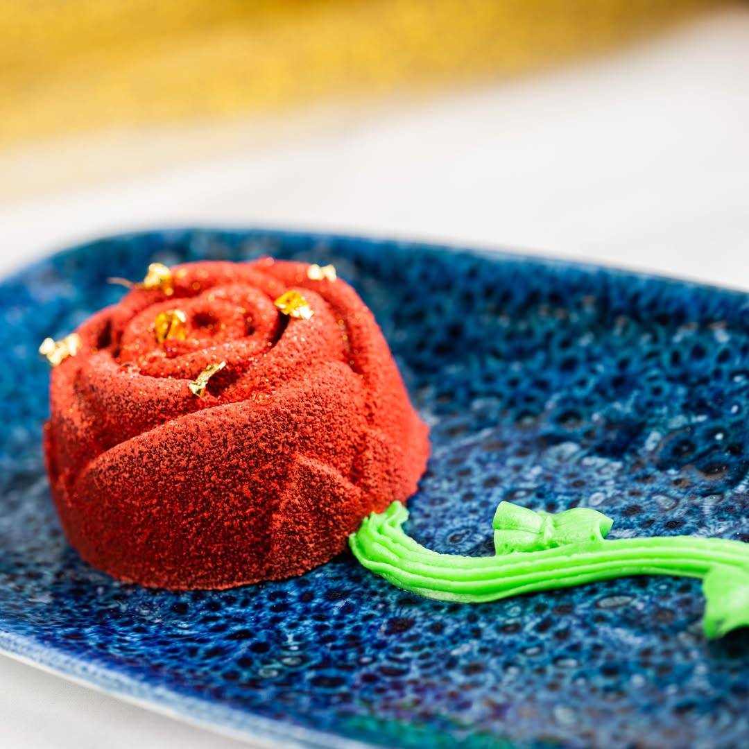 Magic Kingdom's Be Our Guest Debuts New Dishes Including Steak Frites and Blooming Rose Dessert
