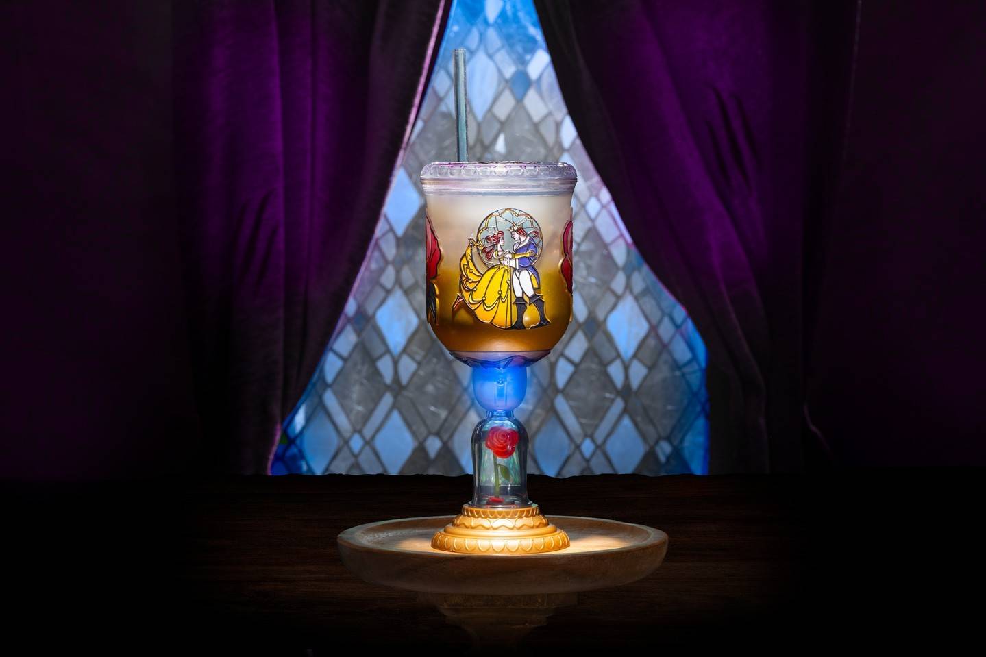 Disney World Adds New Light-Up Goblet at Be Our Guest Restaurant in Magic Kingdom