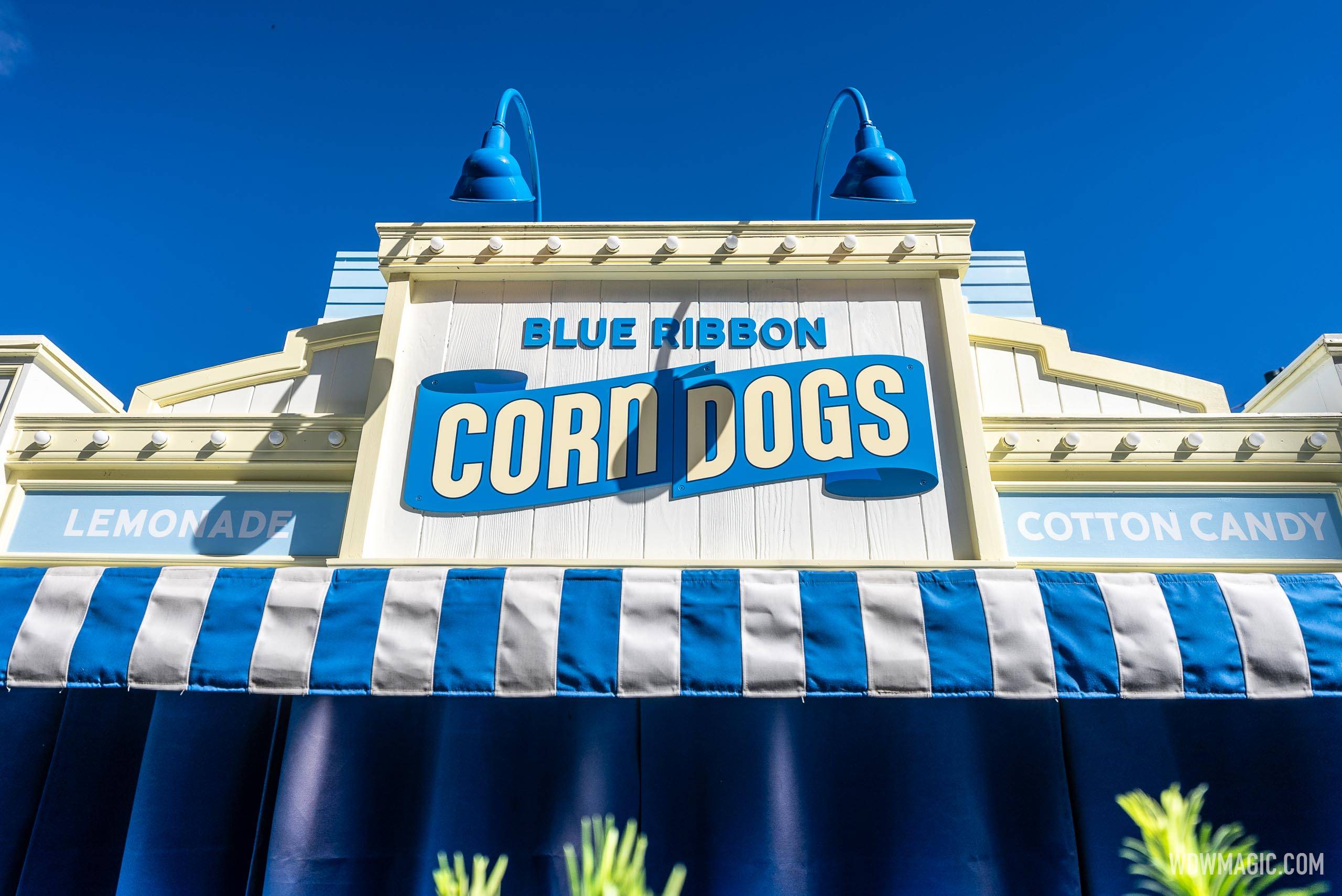 Blue Ribbon Corn Dogs Nears Completion at Disney's BoardWalk