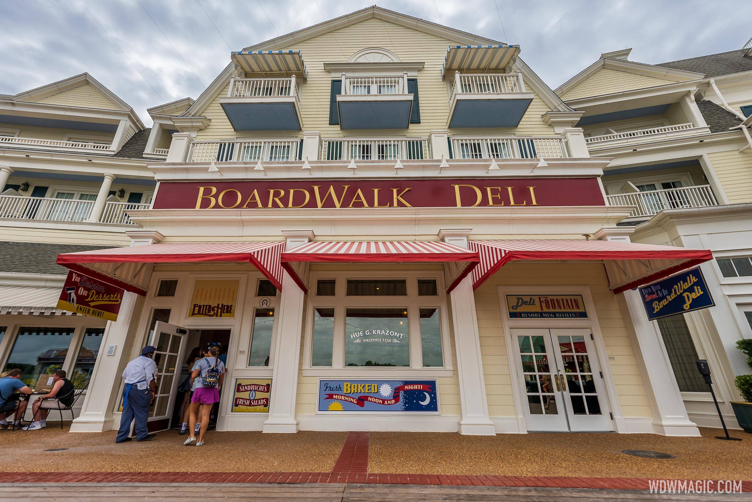 BoardWalk Deli opens with new breakfast, lunch, and dinner options on Disney's BoardWalk