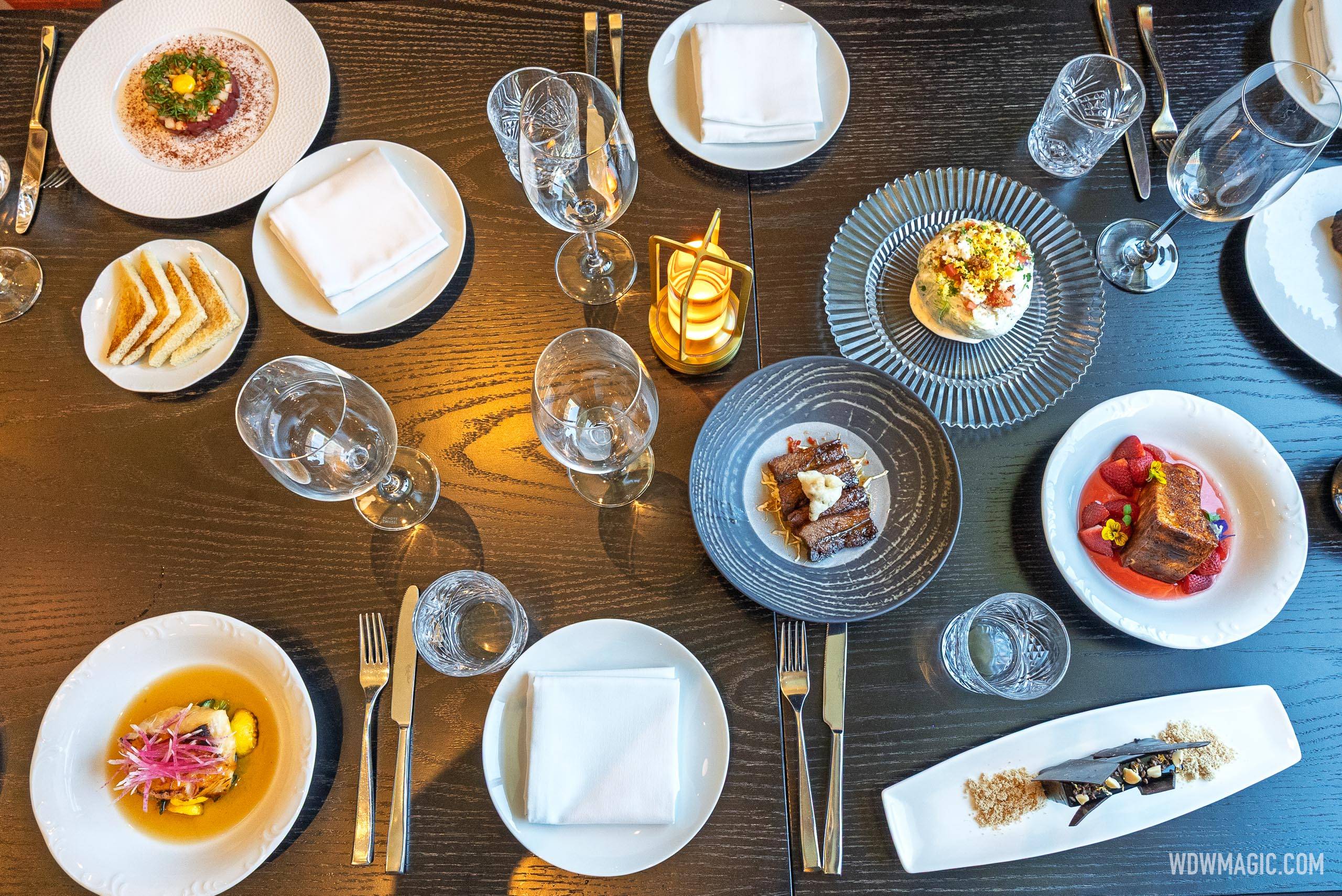 Bourbon Steak Orlando Restaurant Tour and Food Preview