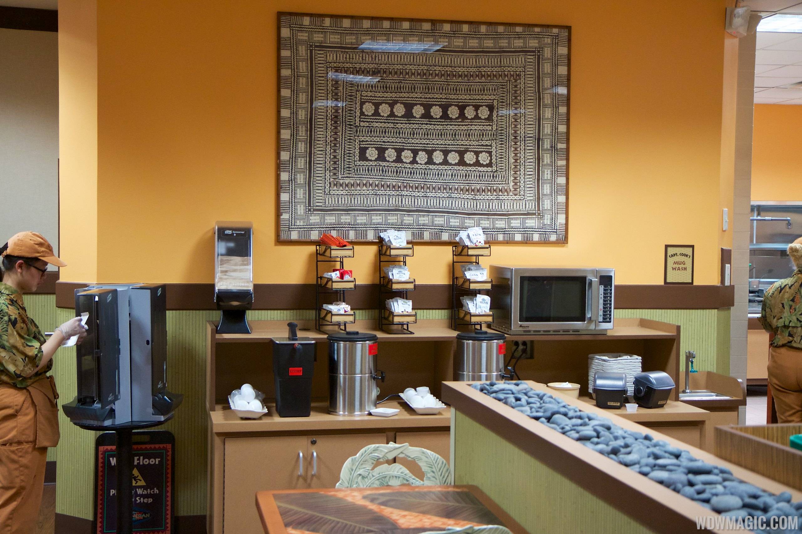 PHOTOS - A look at the temporary Captain Cook's now open at Disney's Polynesian Resort
