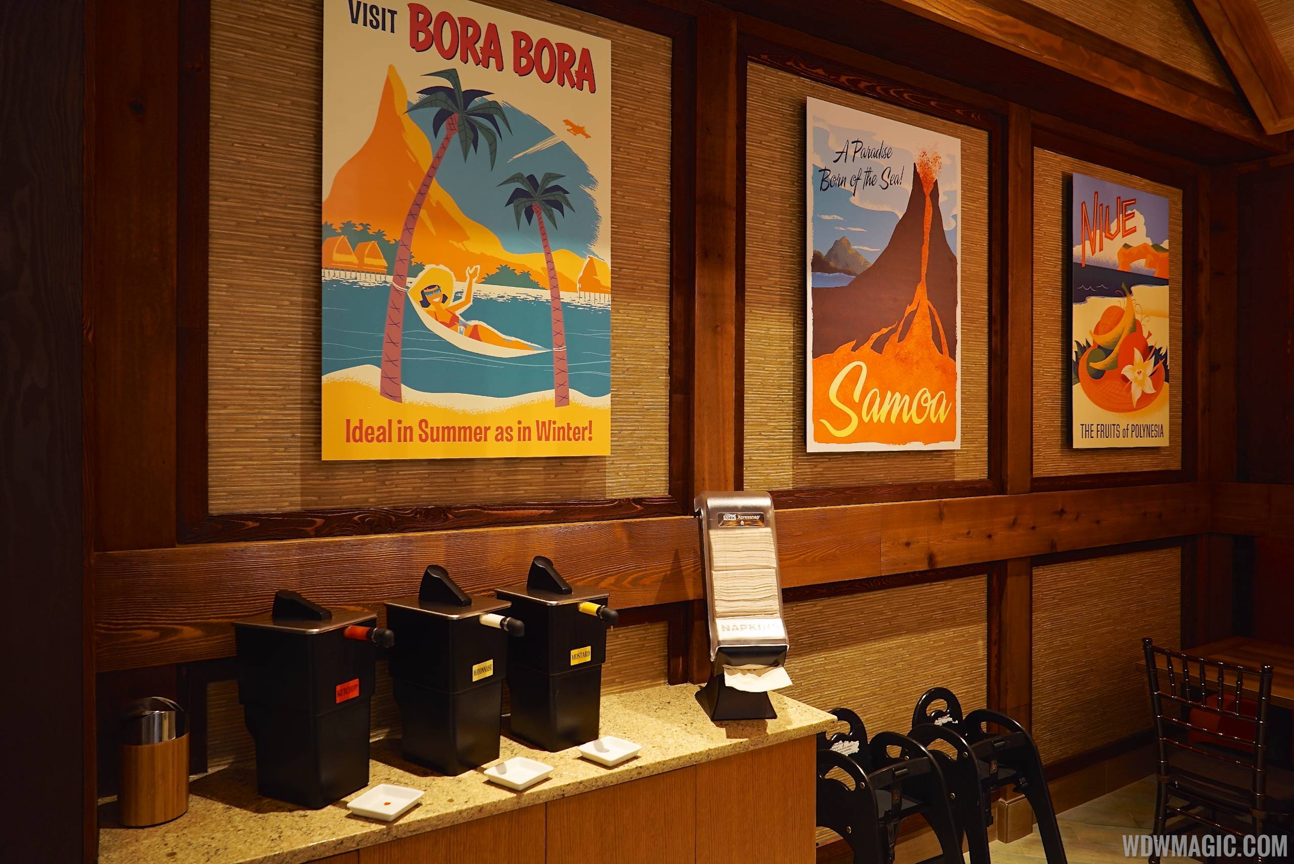 PHOTOS - Newly refurbished Captain Cook's reopens at Disney's Polynesian Village Resort