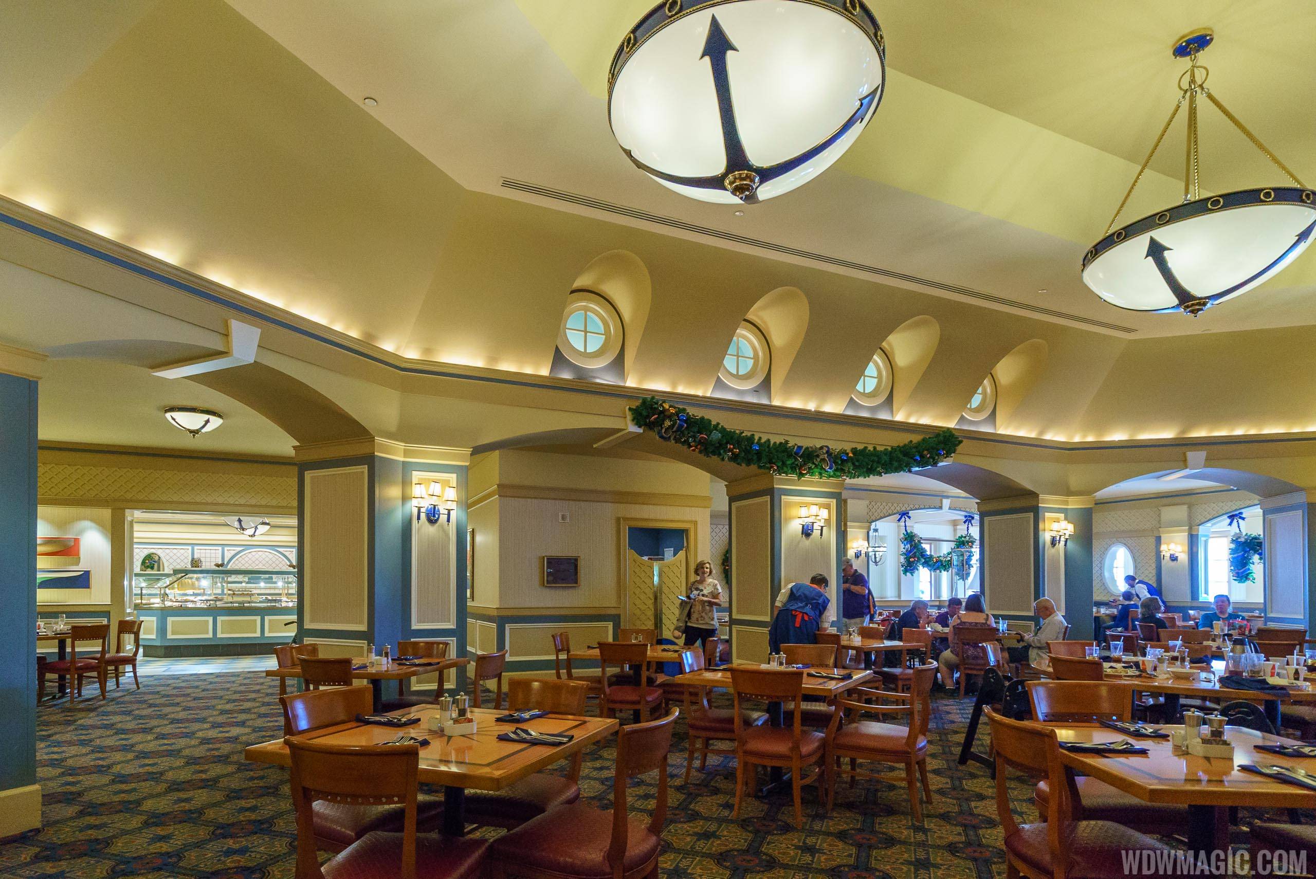 Captain's Grille at Disney's Yacht Club relocating for lengthy refurbishment