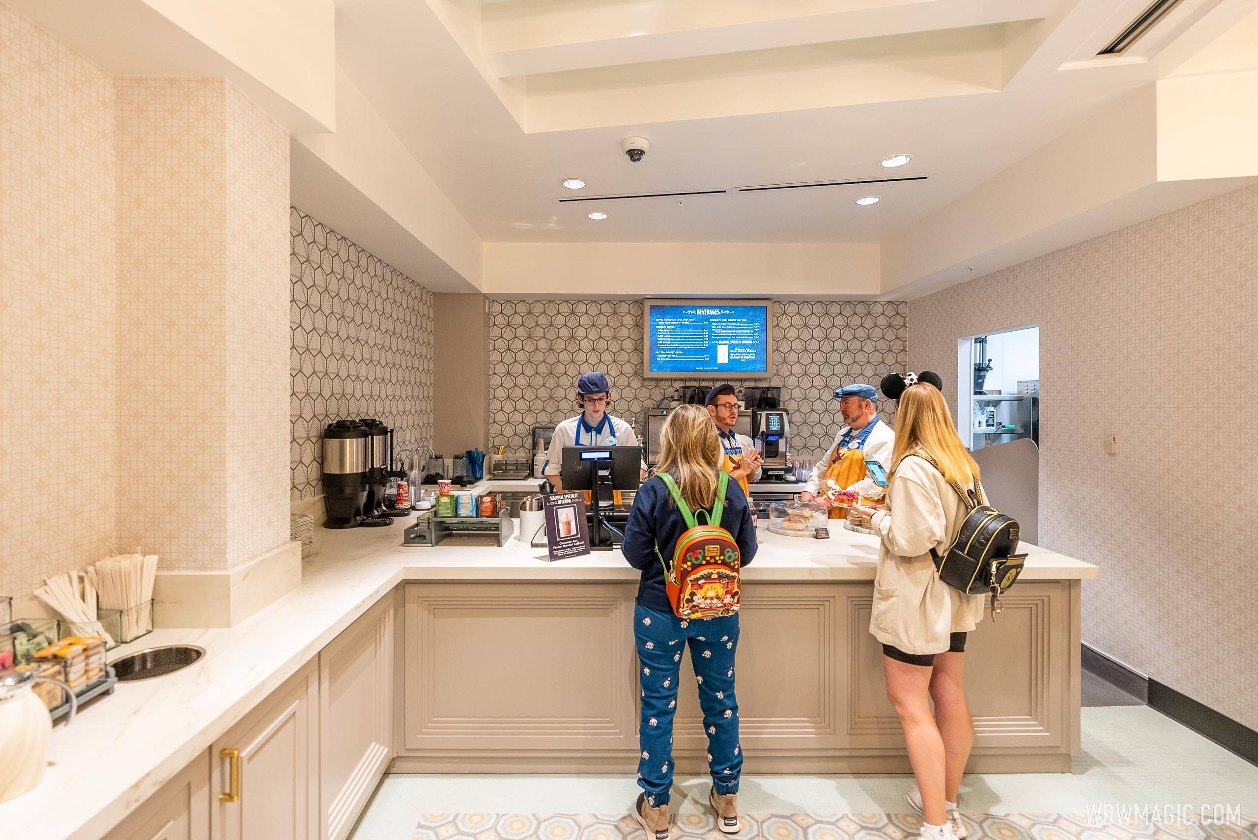 A look inside the new 'Carousel Coffee' at Disney's BoardWalk Inn