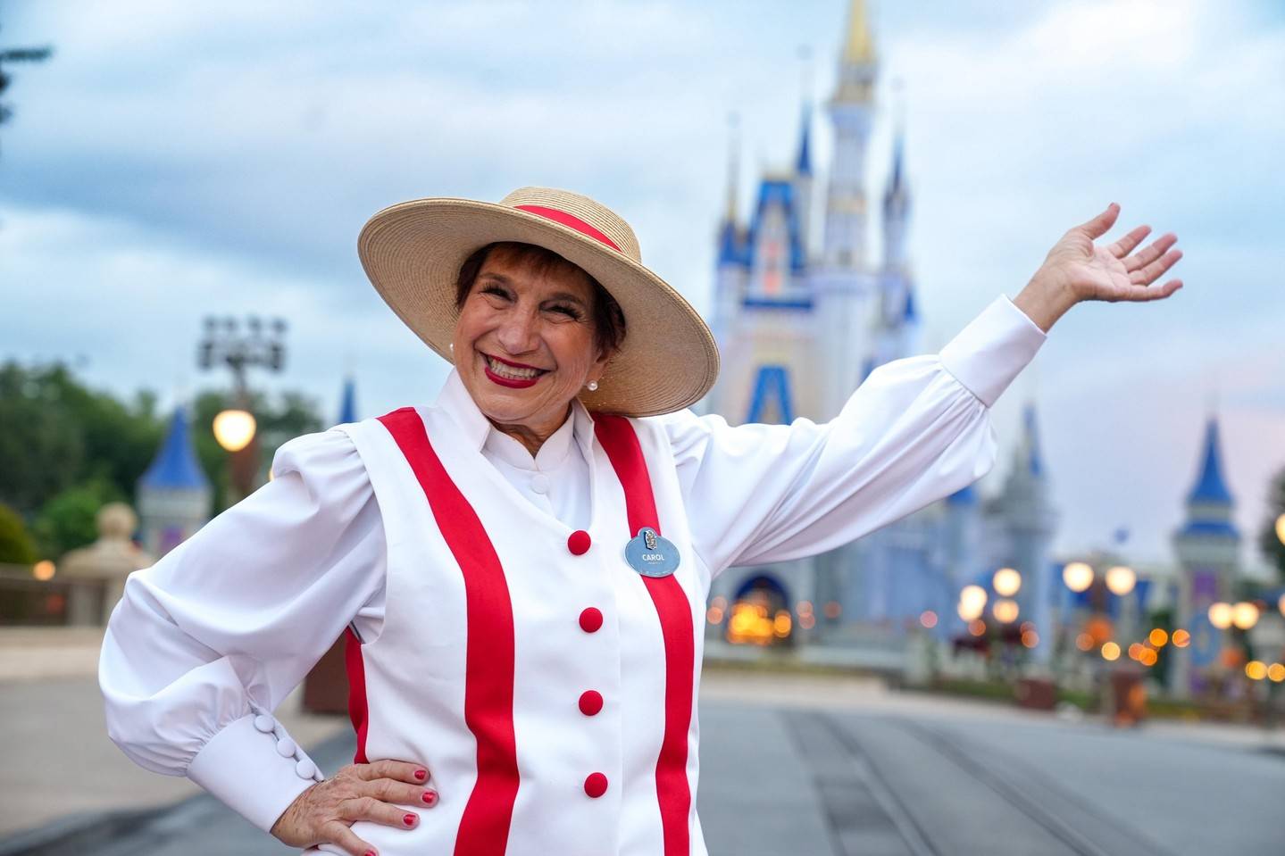 Carol Stein on Main Street, U.S.A.