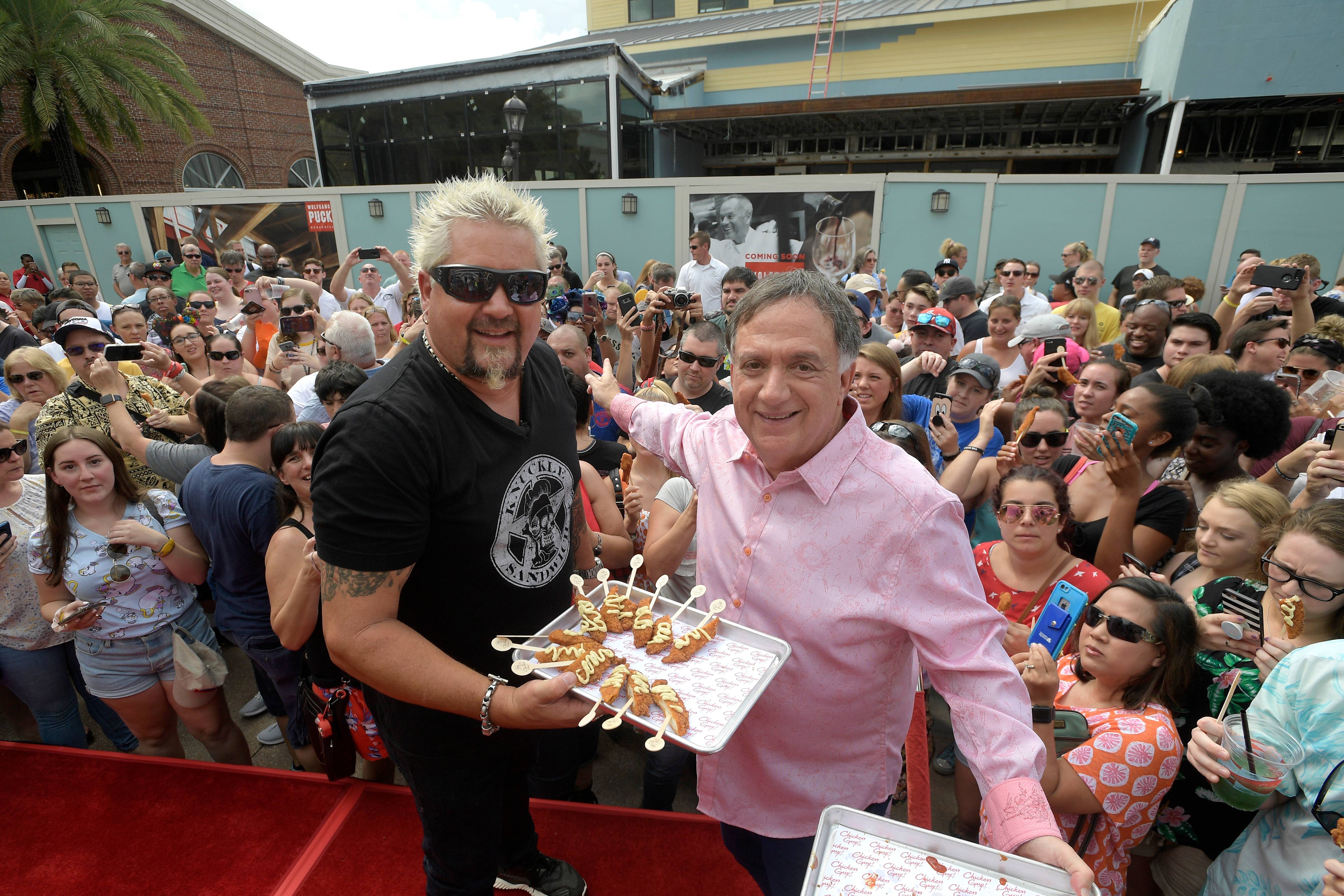 PHOTOS - Chicken Guy! Grand Opening ribbon cutting ceremony with Guy Fieri