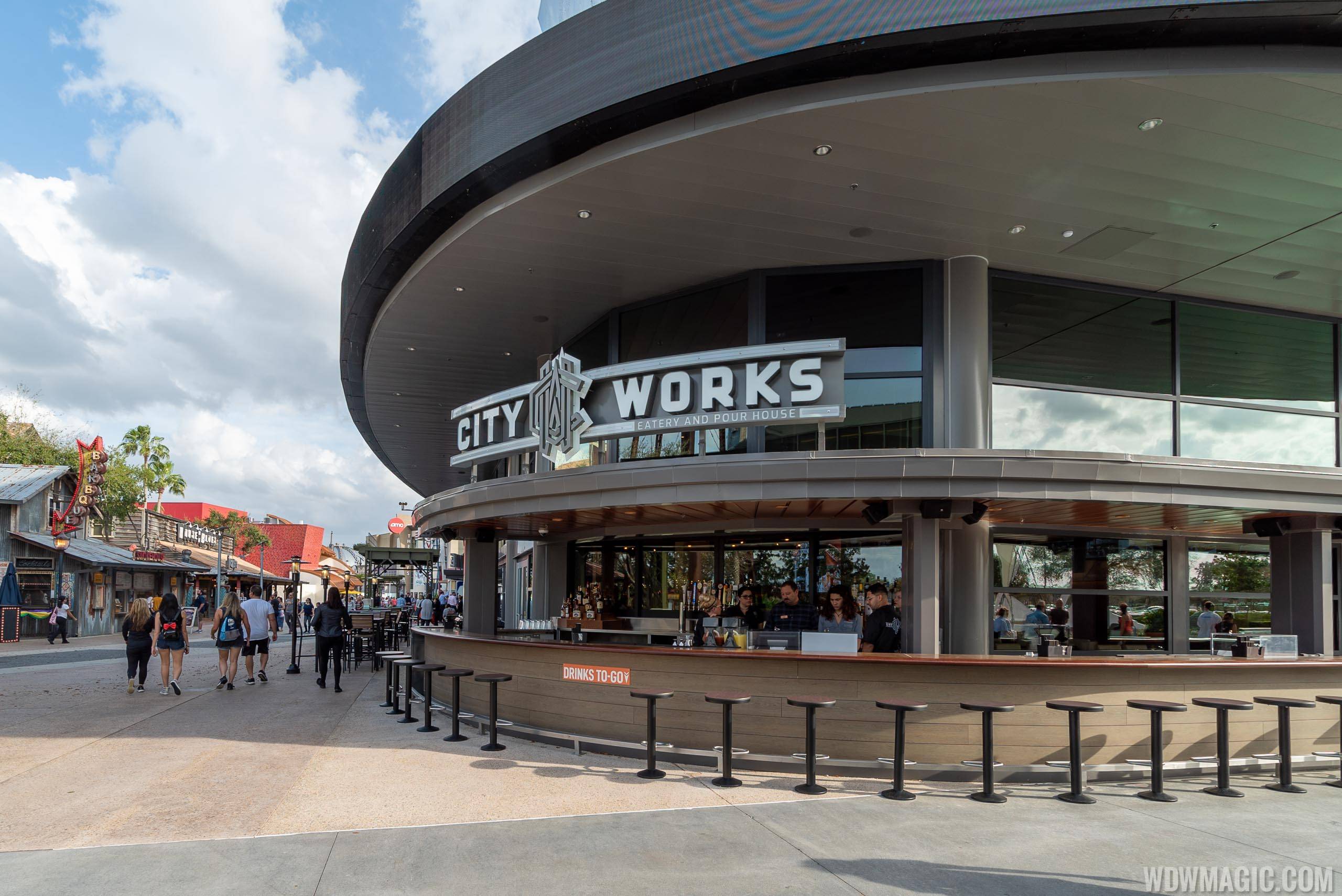 City Works Disney Springs offers two outdoor bars