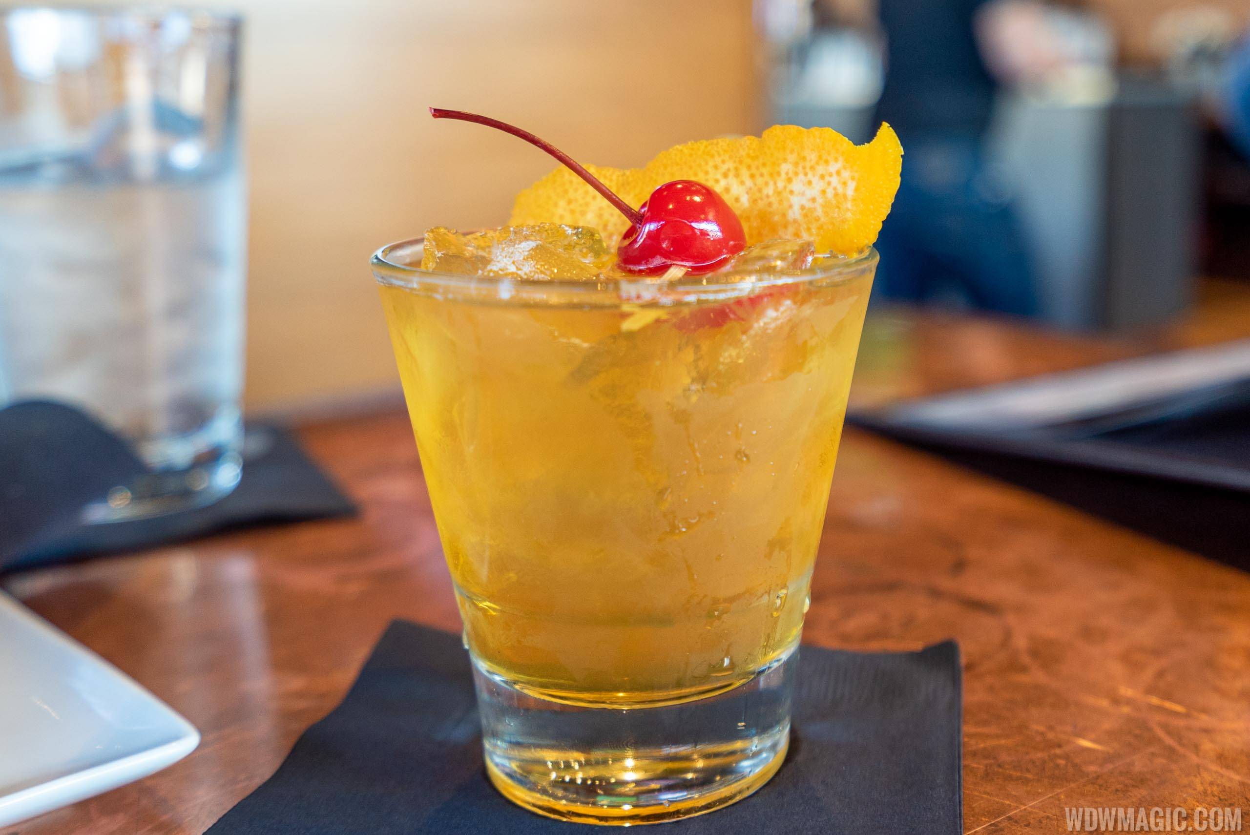 City Works Eatery and Pour House Disney Springs - Burnt Orange Old Fashioned