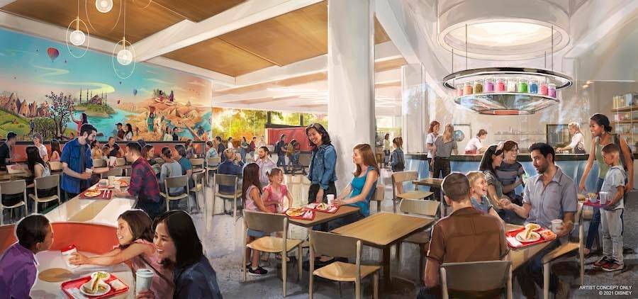 New concept offers another look inside EPCOT's new Connections Café set to open this spring