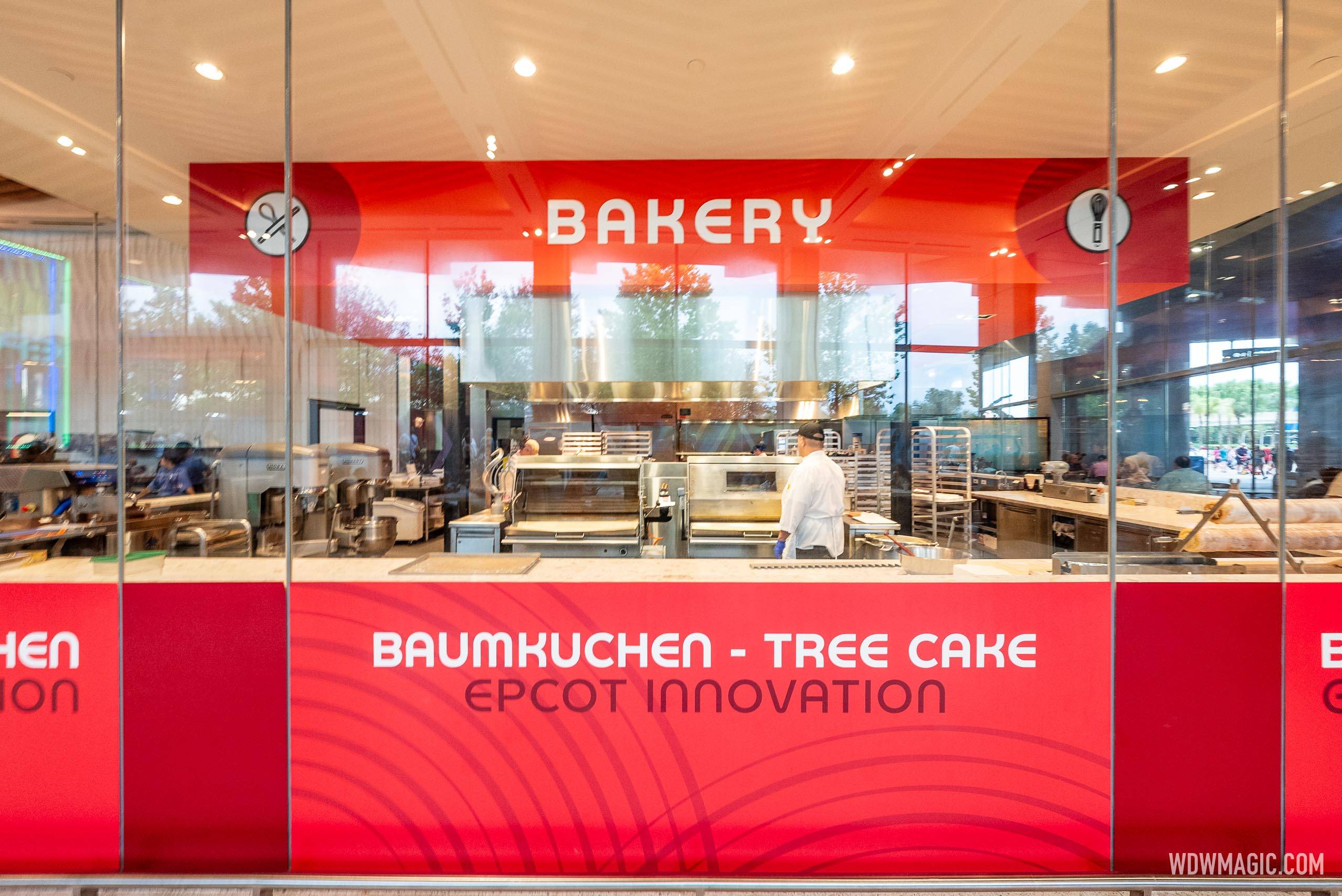 Baumkuchen Tree Cake at Connections Eatery