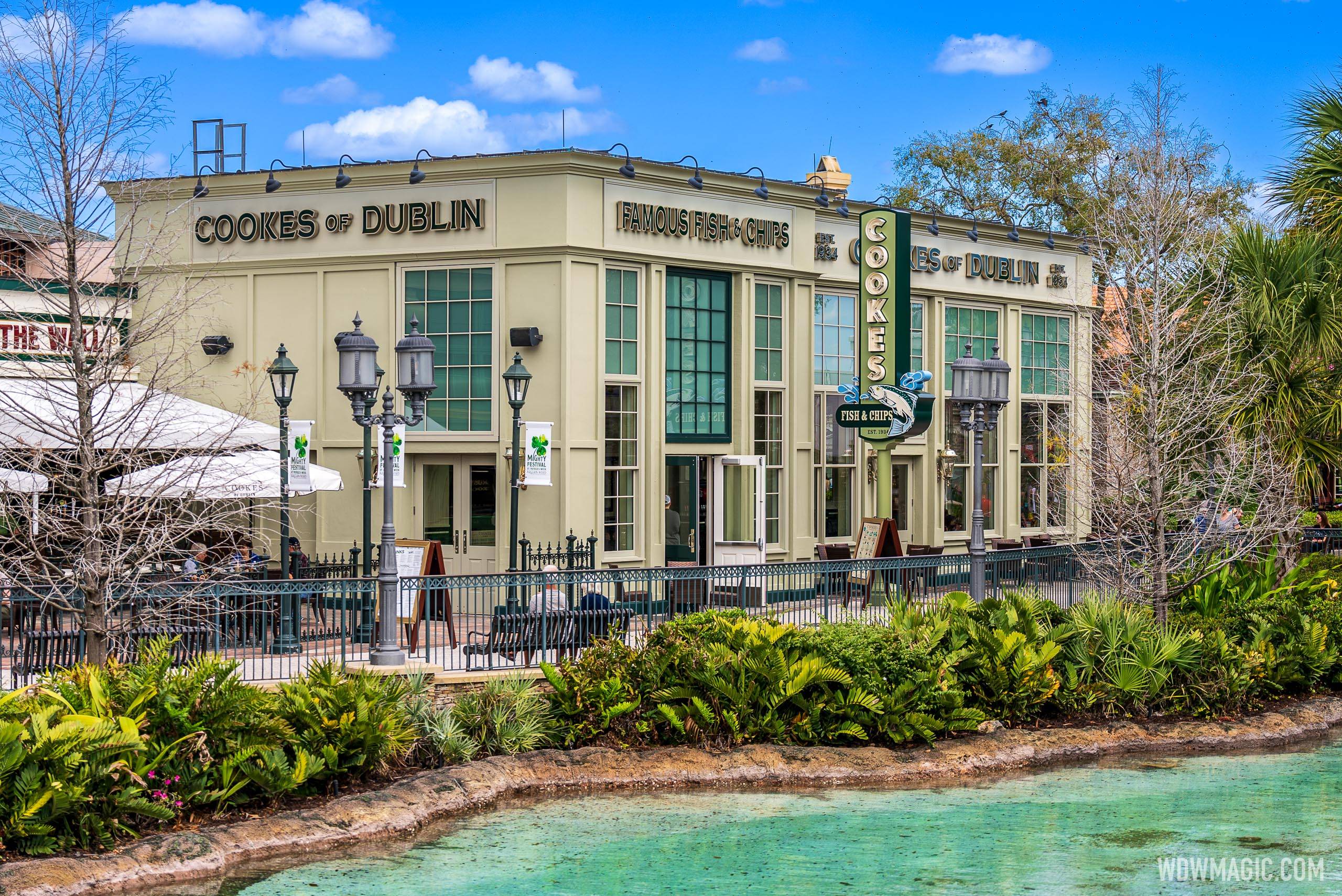 New look for Cookes of Dublin Famous Fish and Chips at Disney Springs
