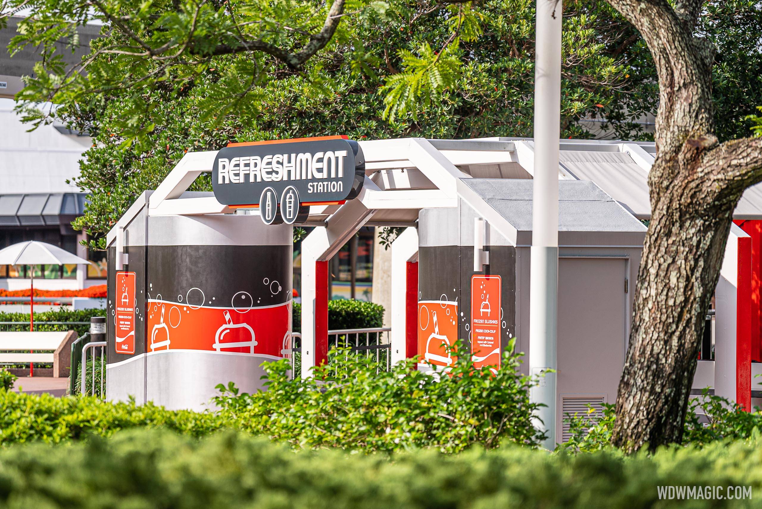 EPCOT's Cool Wash reopens as Refreshment Station in World Discovery