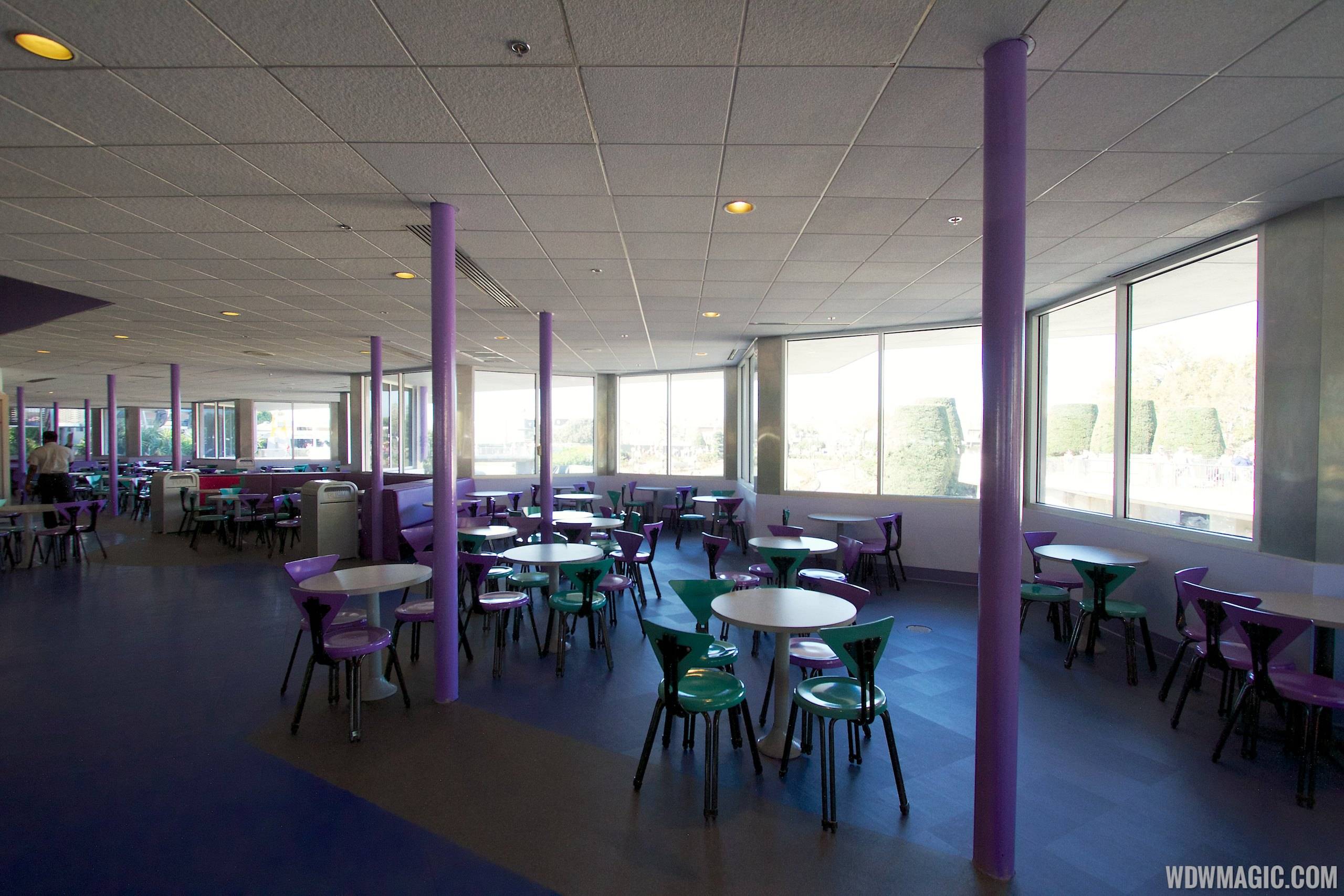 Cosmic Ray's patio enclosed - inside view